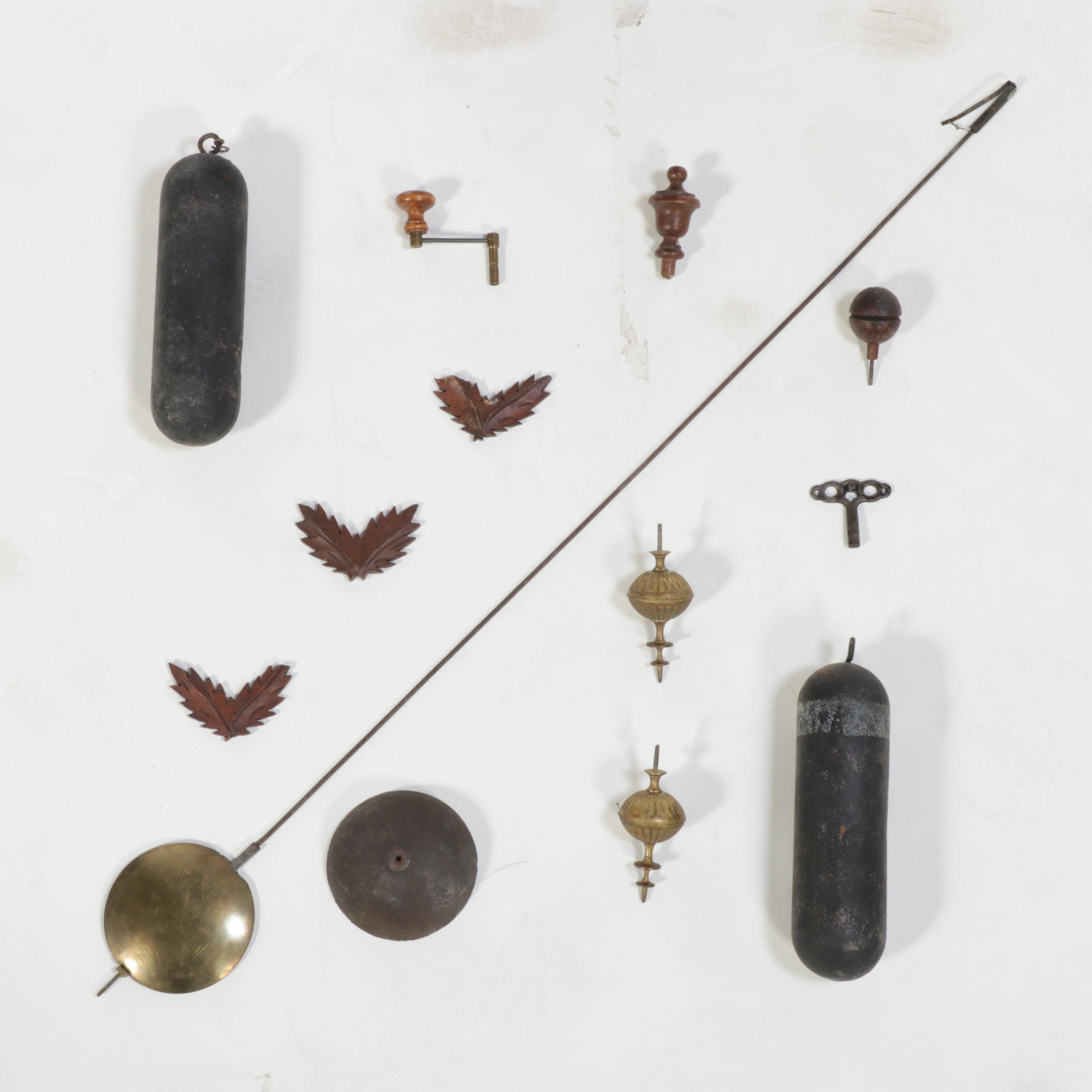 Reuben Merriman Federal Mahogany Tall Case Clock, Late 18th/ Early 19th Century