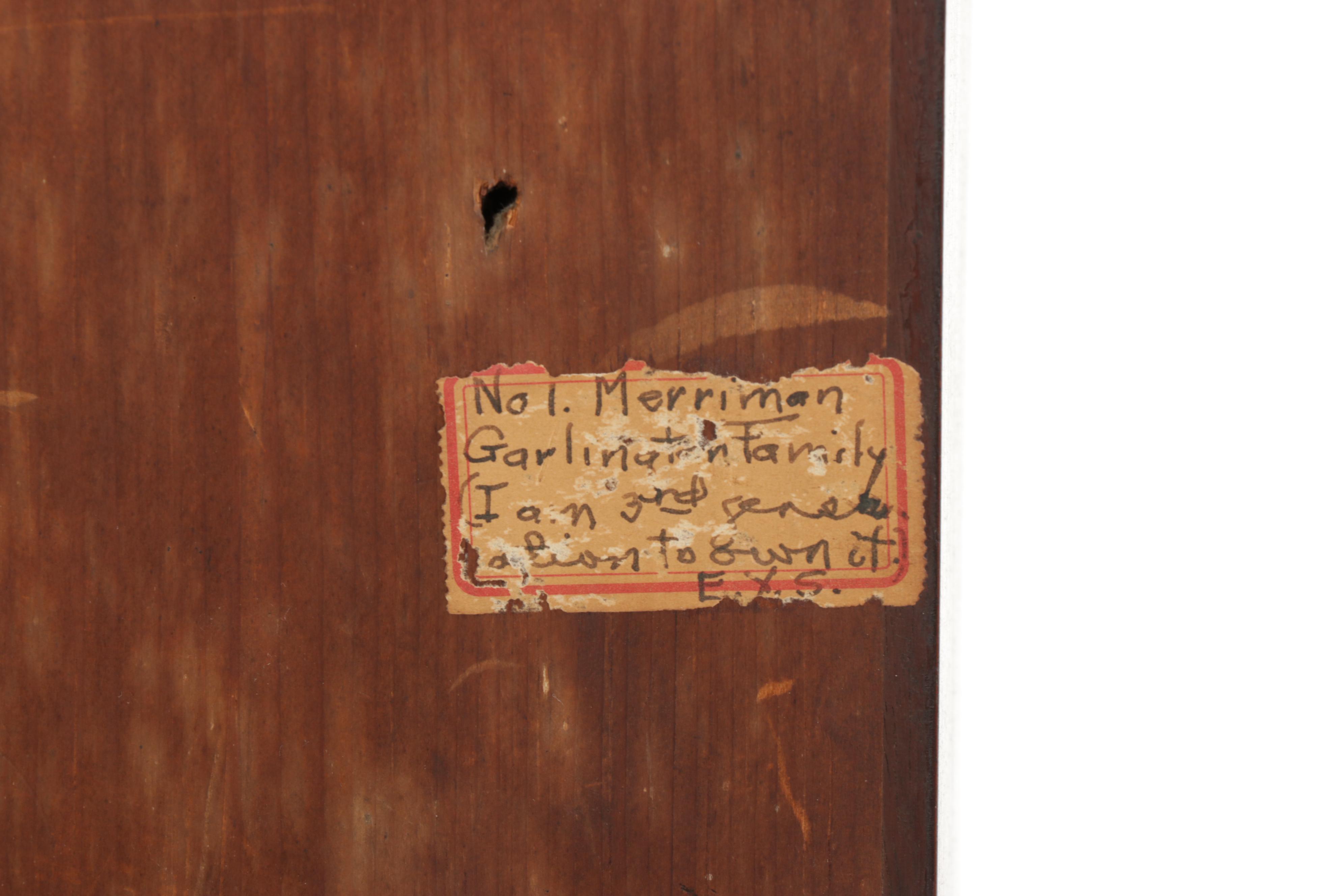 Reuben Merriman Federal Mahogany Tall Case Clock, Late 18th/ Early 19th Century