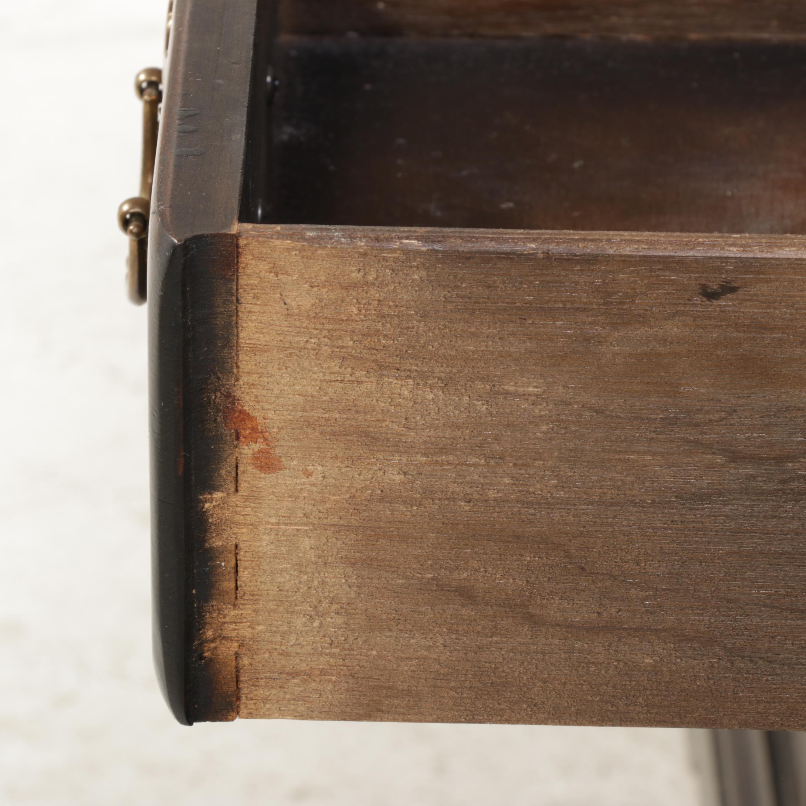 American Colonial Style Pine Cupboard, 1970s
