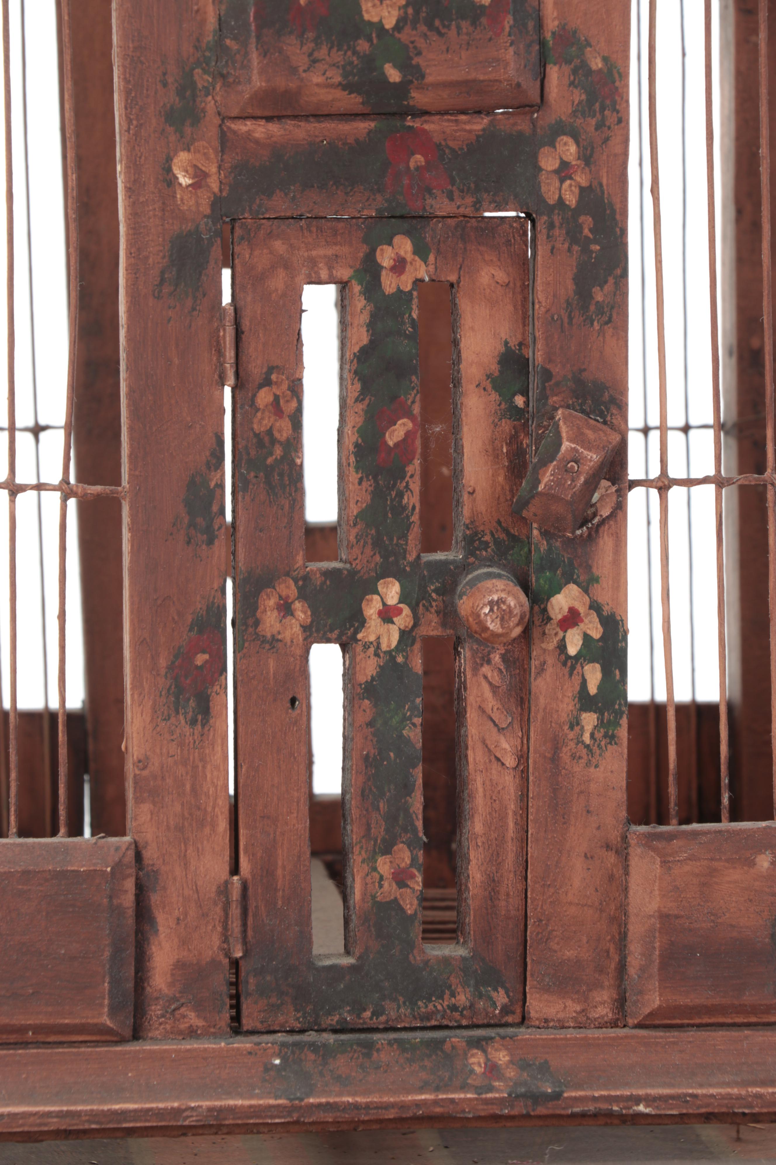 Hand-Crafted Victorian Bird Cage