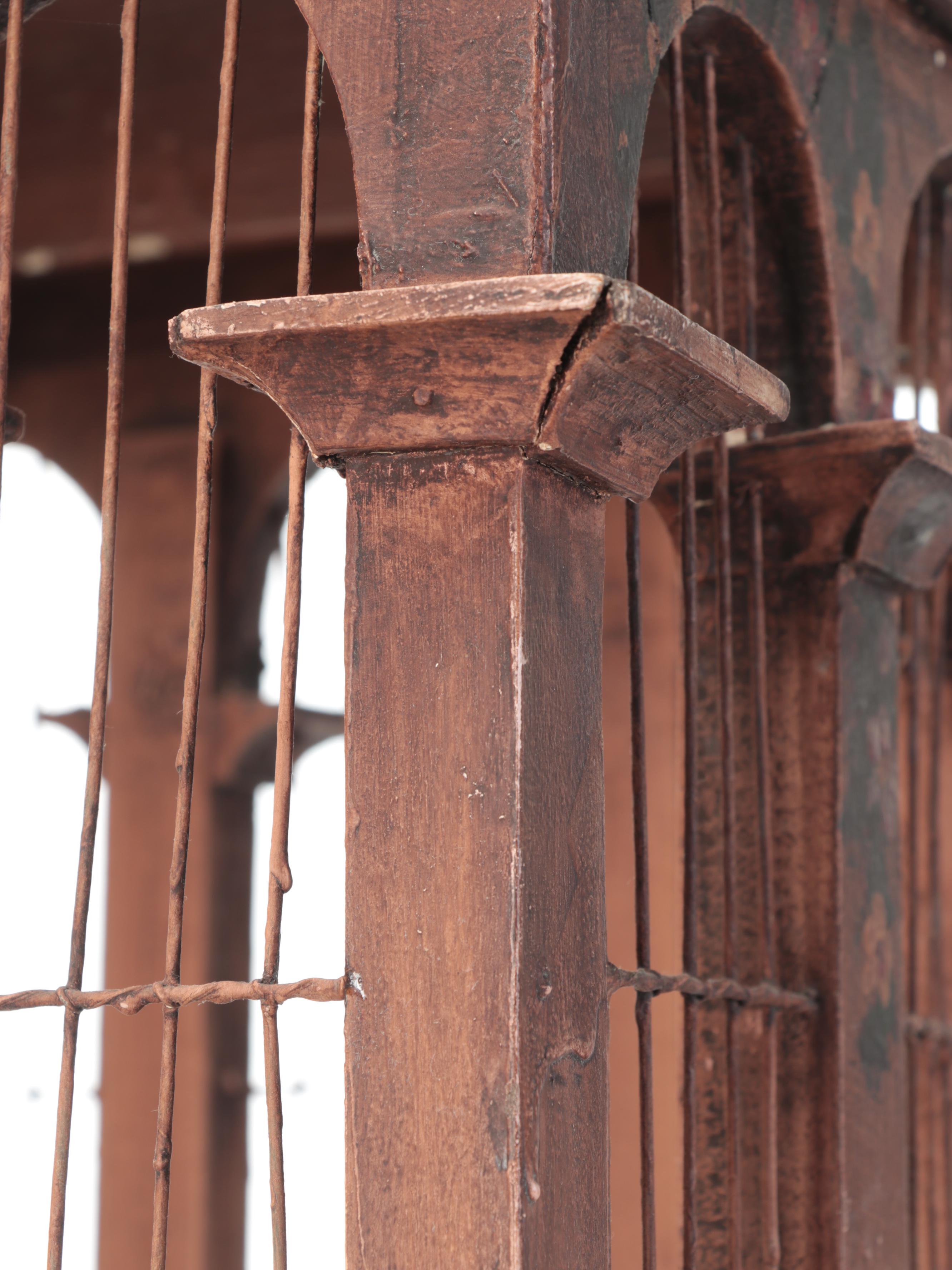 Hand-Crafted Victorian Bird Cage