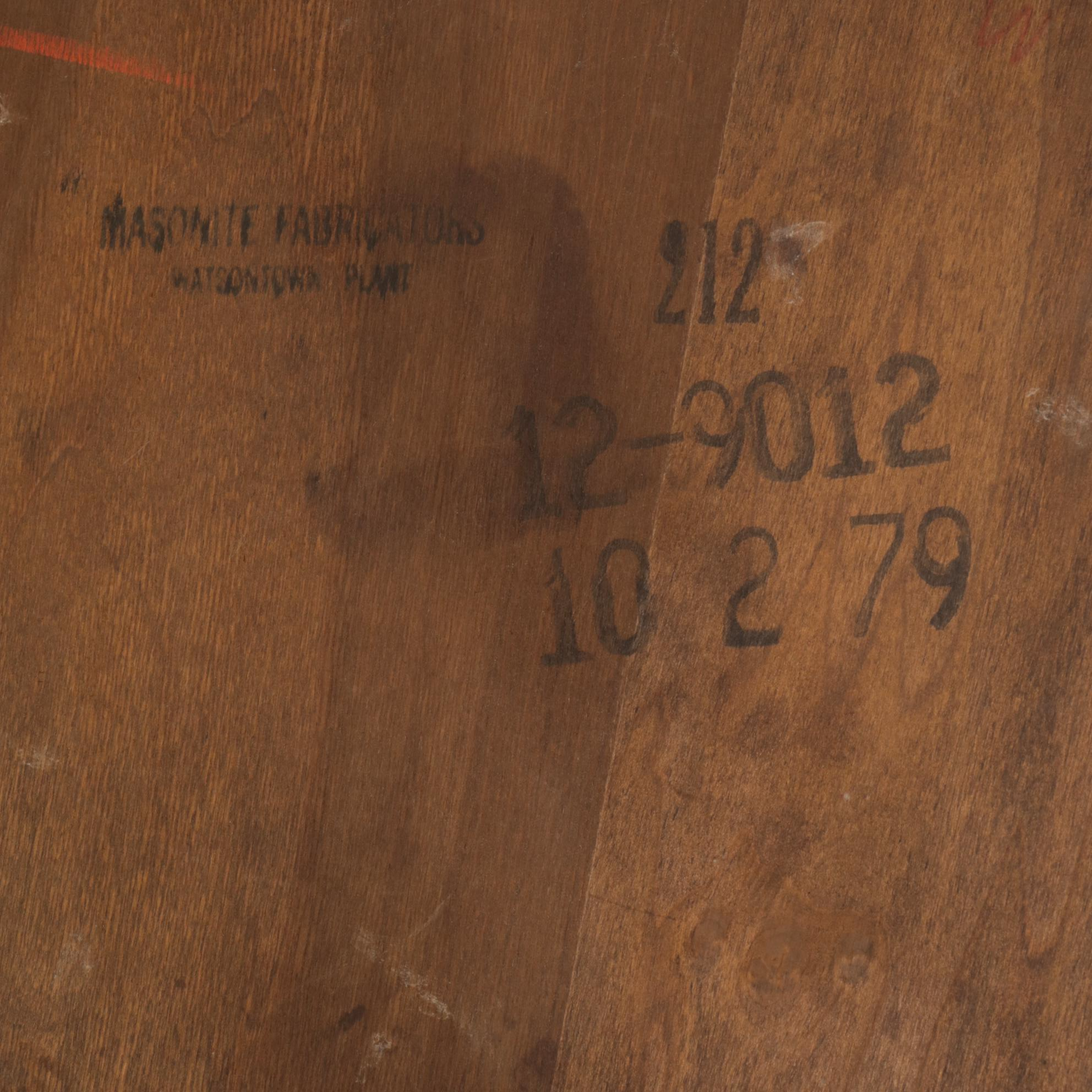 Ethan Allen American Colonial Style Pine Chess/Games Table