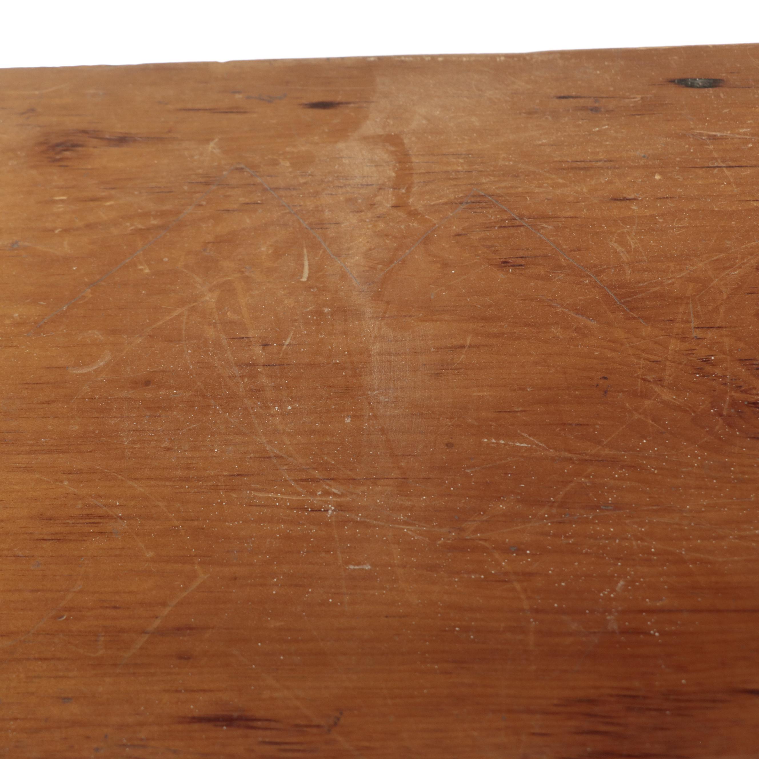 American Primitive Pine Jelly Cupboard, 19th Century