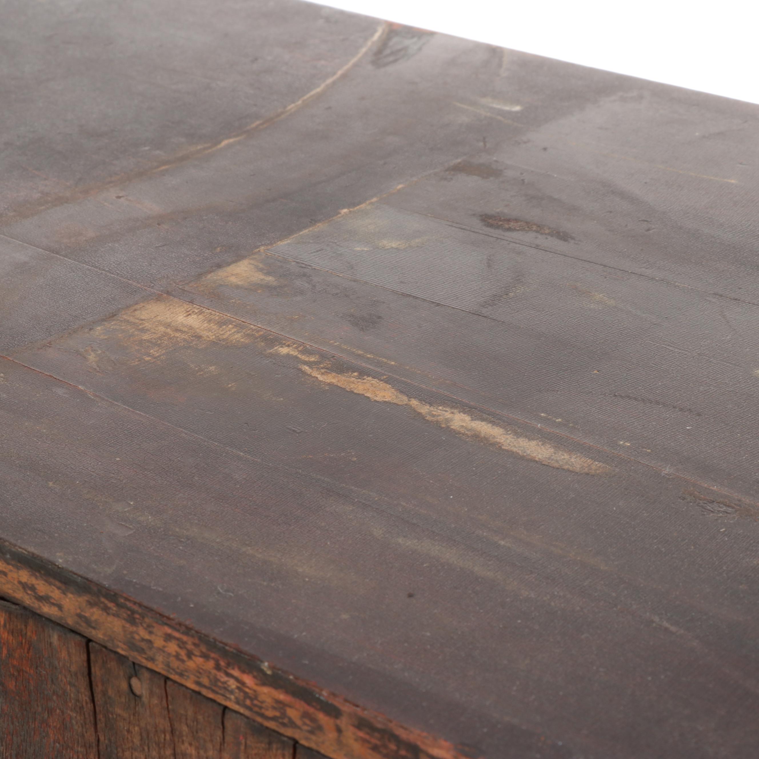 Victorian Hardwood Glass-Front Bookcase, Circa 1900