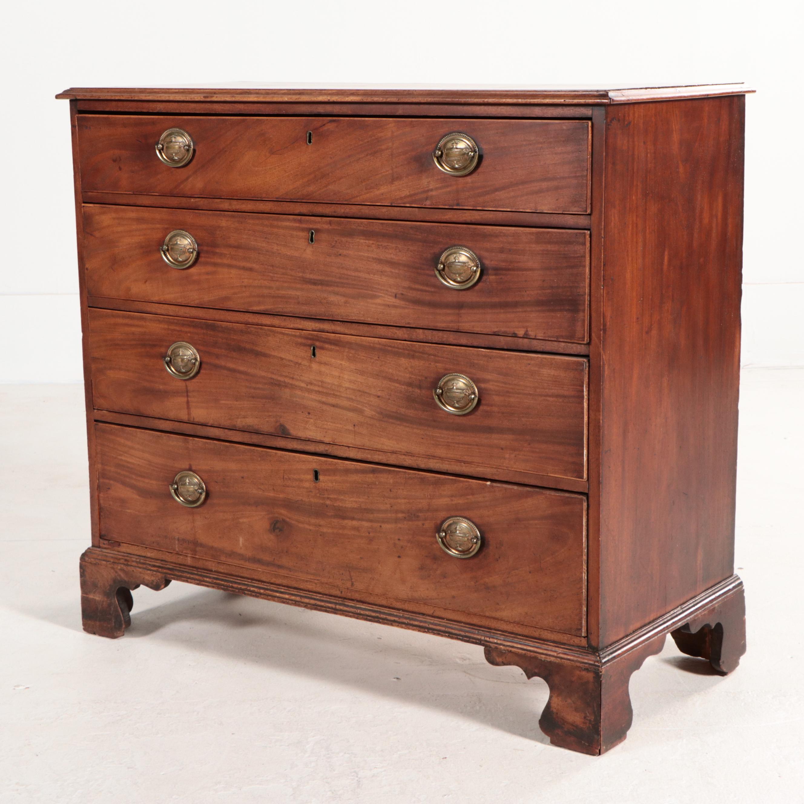 George III Mahogany Chest of Drawers, Early 19th Century
