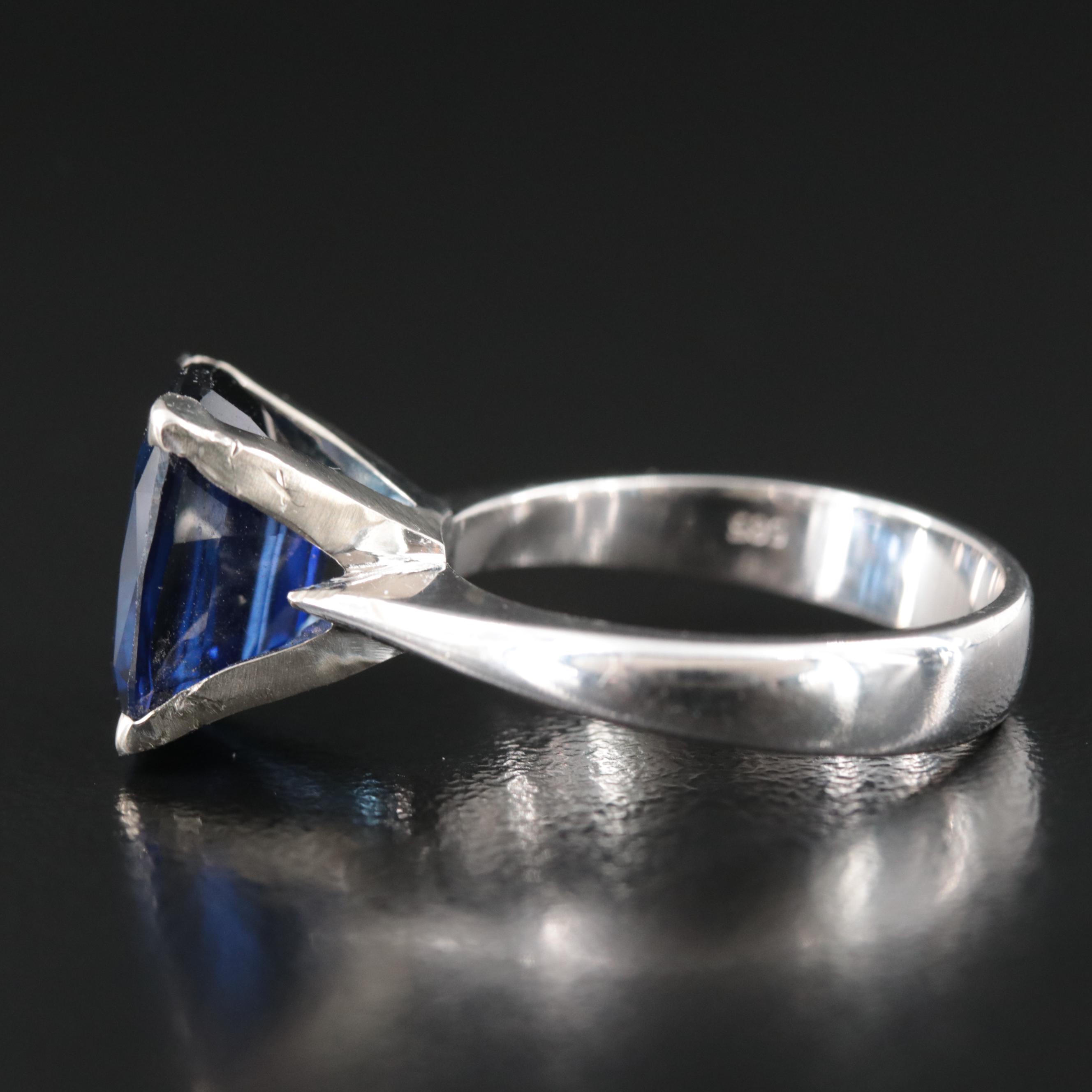 14K Sapphire Ring