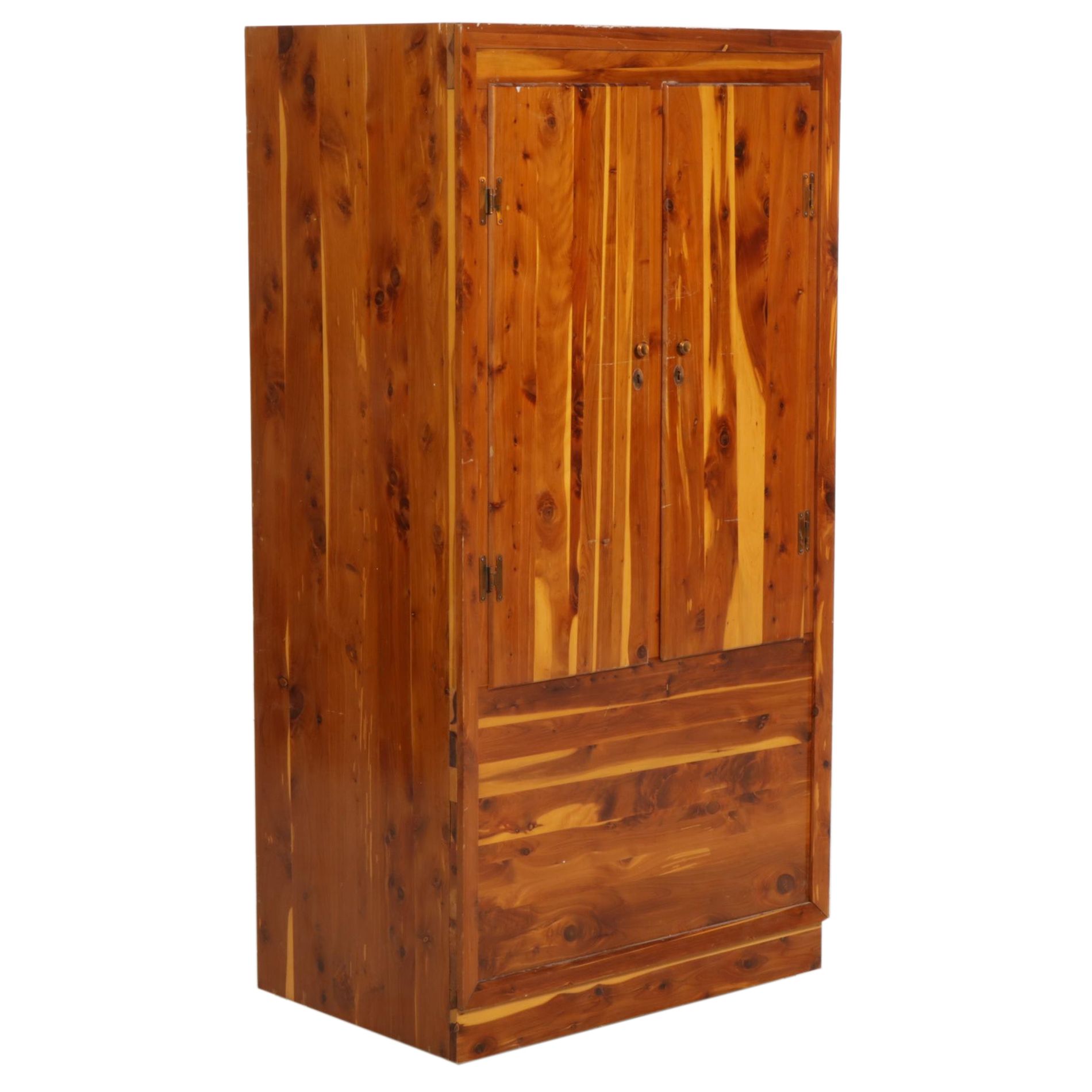 Murphy Cedar Armoire, Mid-20th Century