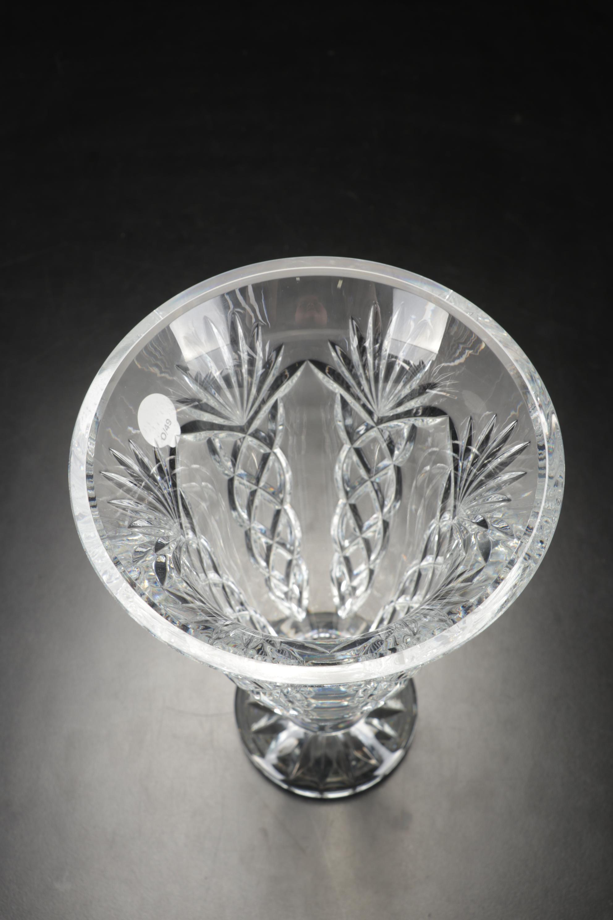 Waterford Crystal Spirit of Ireland Collection "Celebrate the Storytellers" Vase