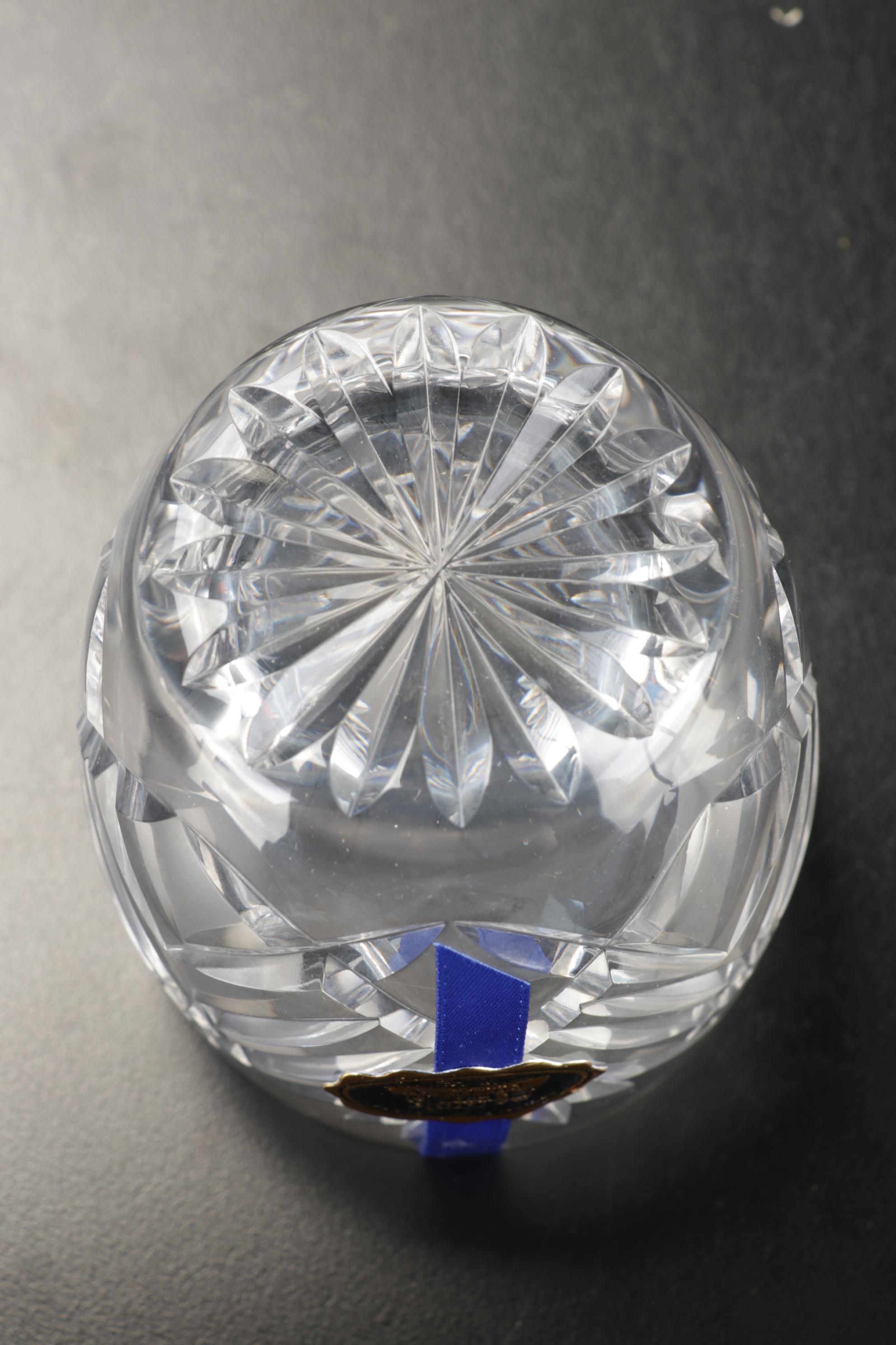 Tipperary Crystal "Slievenamon" Tumblers with Irish Crystal Master Cut Bowl