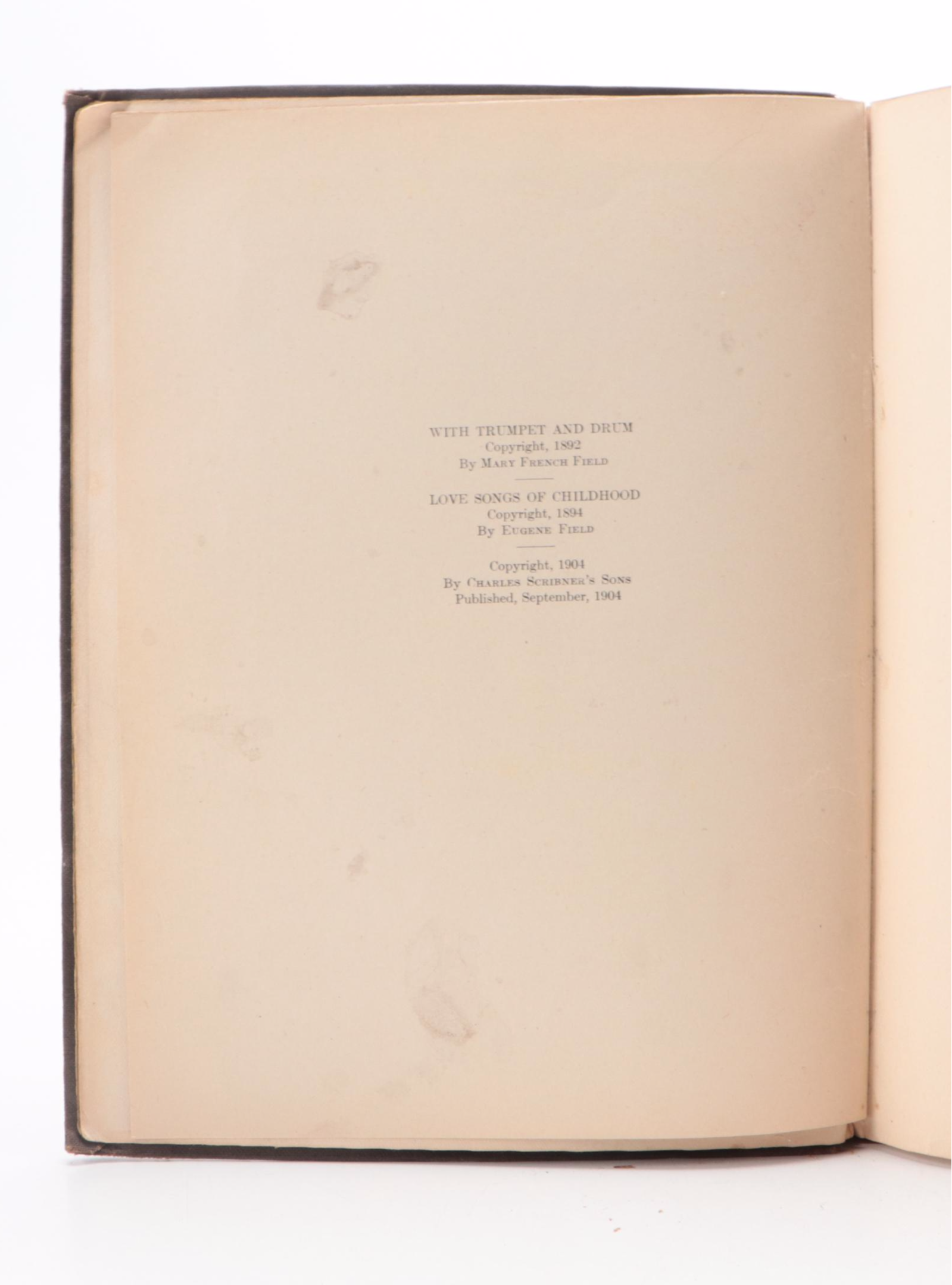 Maxfield Parrish Illustrated "Poems of Childhood" by Eugene Field, 1904