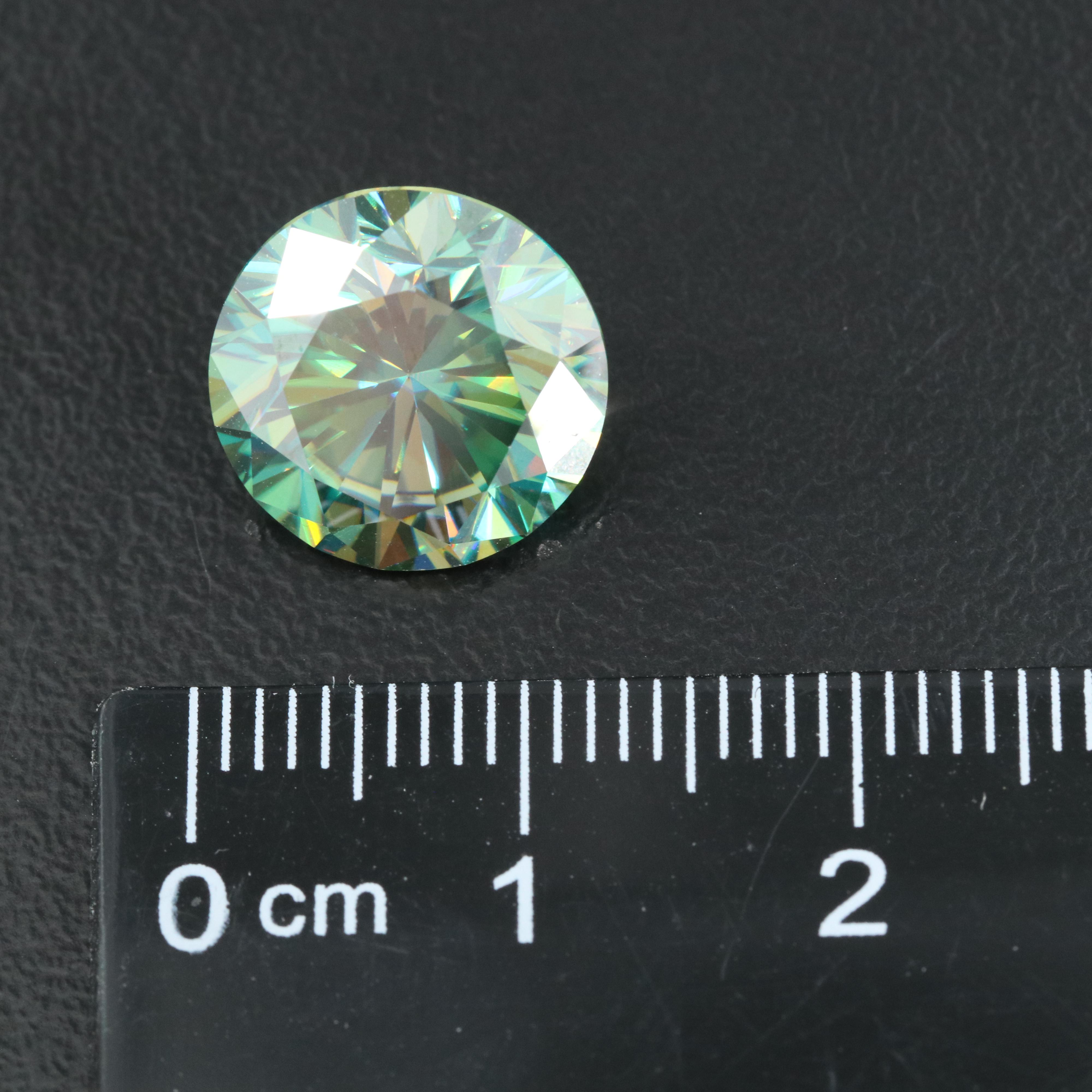 Loose 6.36 CT Moissanite