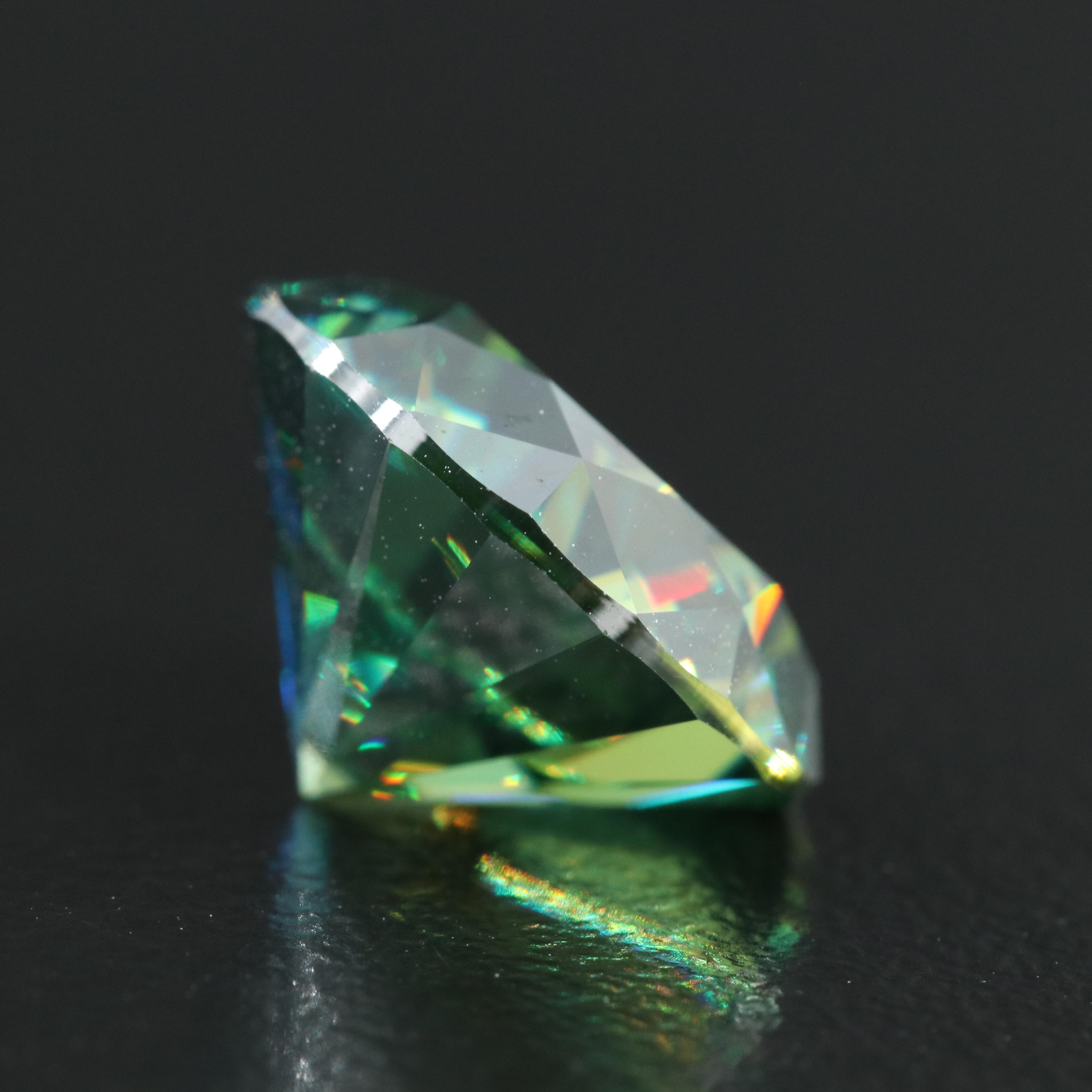 Loose 6.36 CT Moissanite