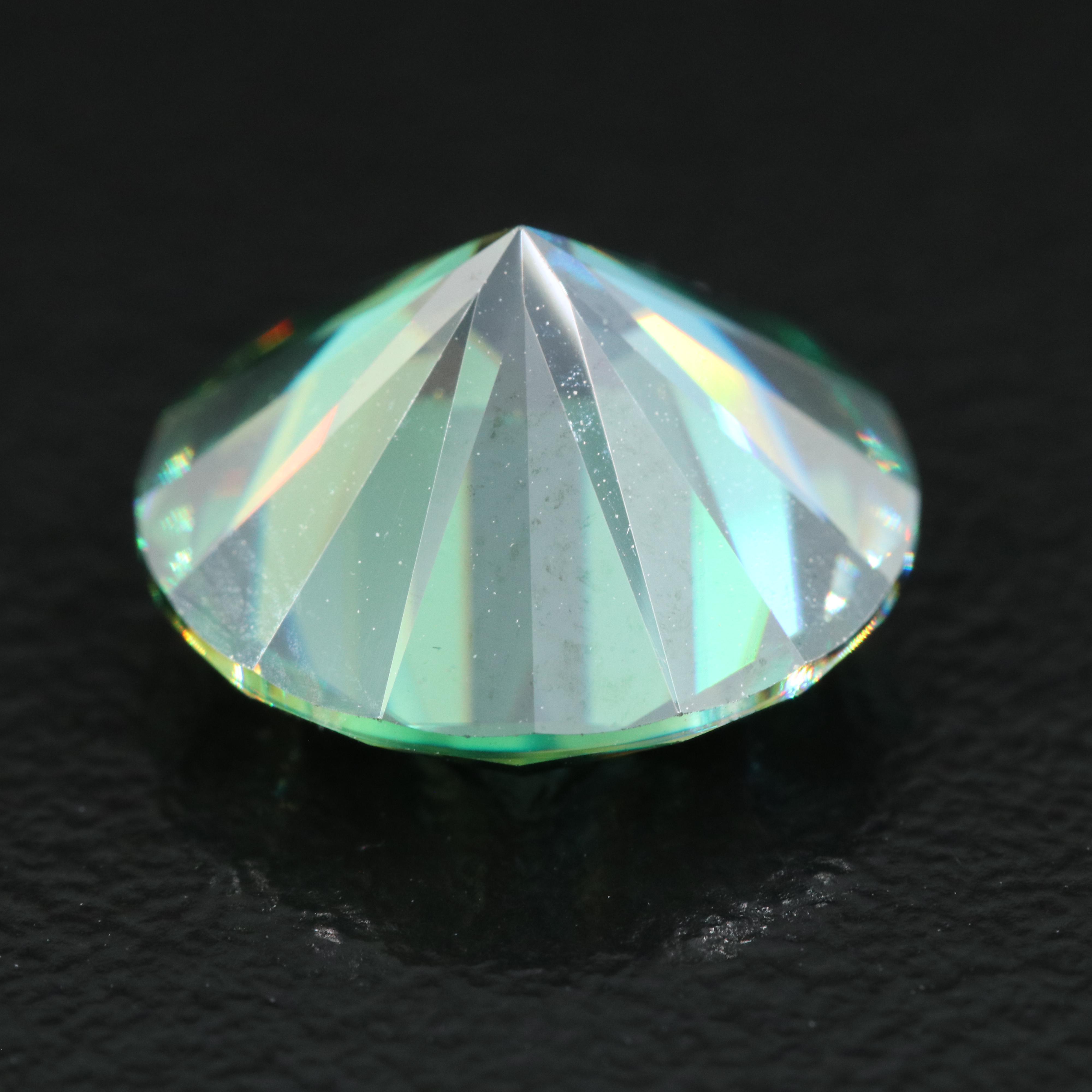 Loose 6.36 CT Moissanite