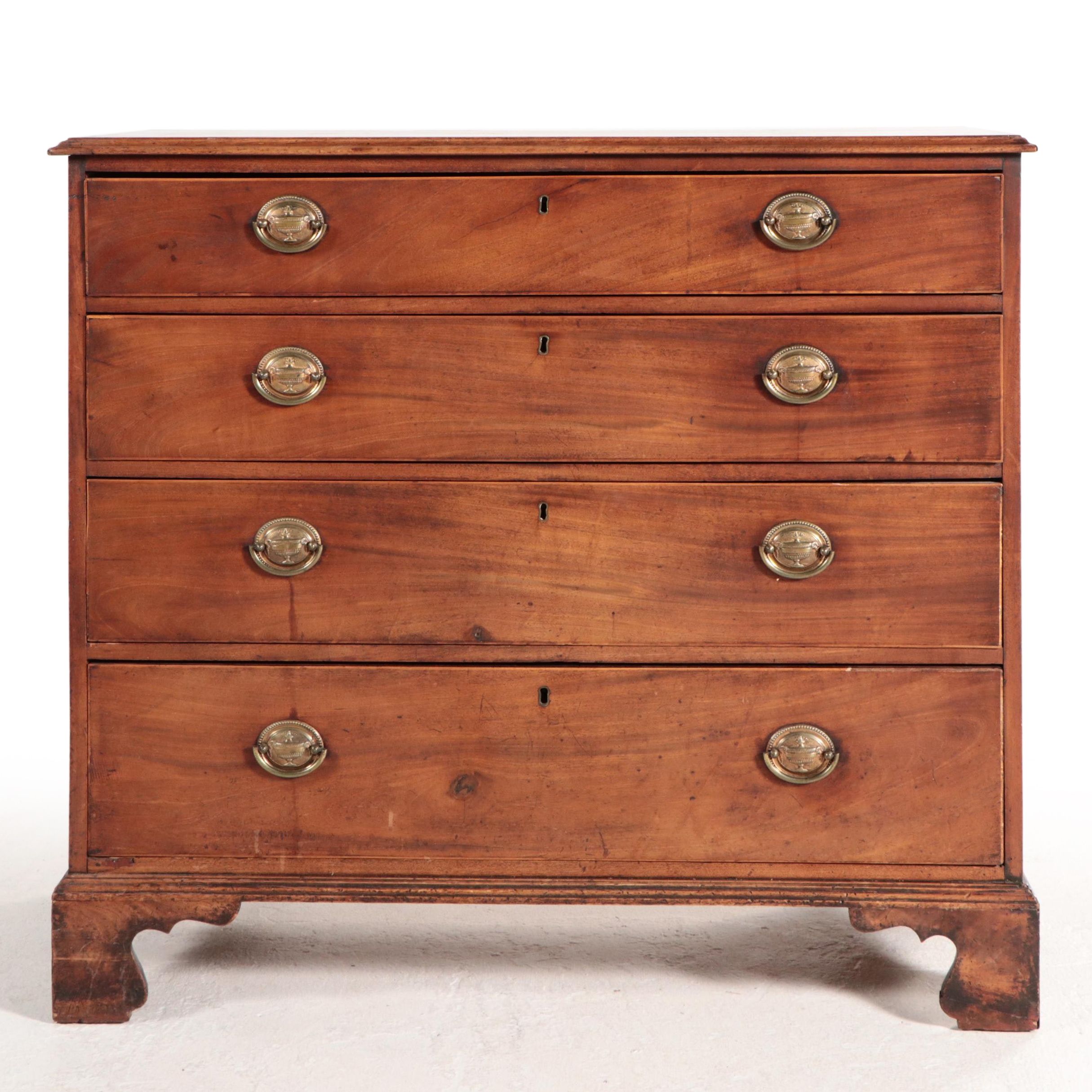 George III Mahogany Chest of Drawers, Early 19th Century