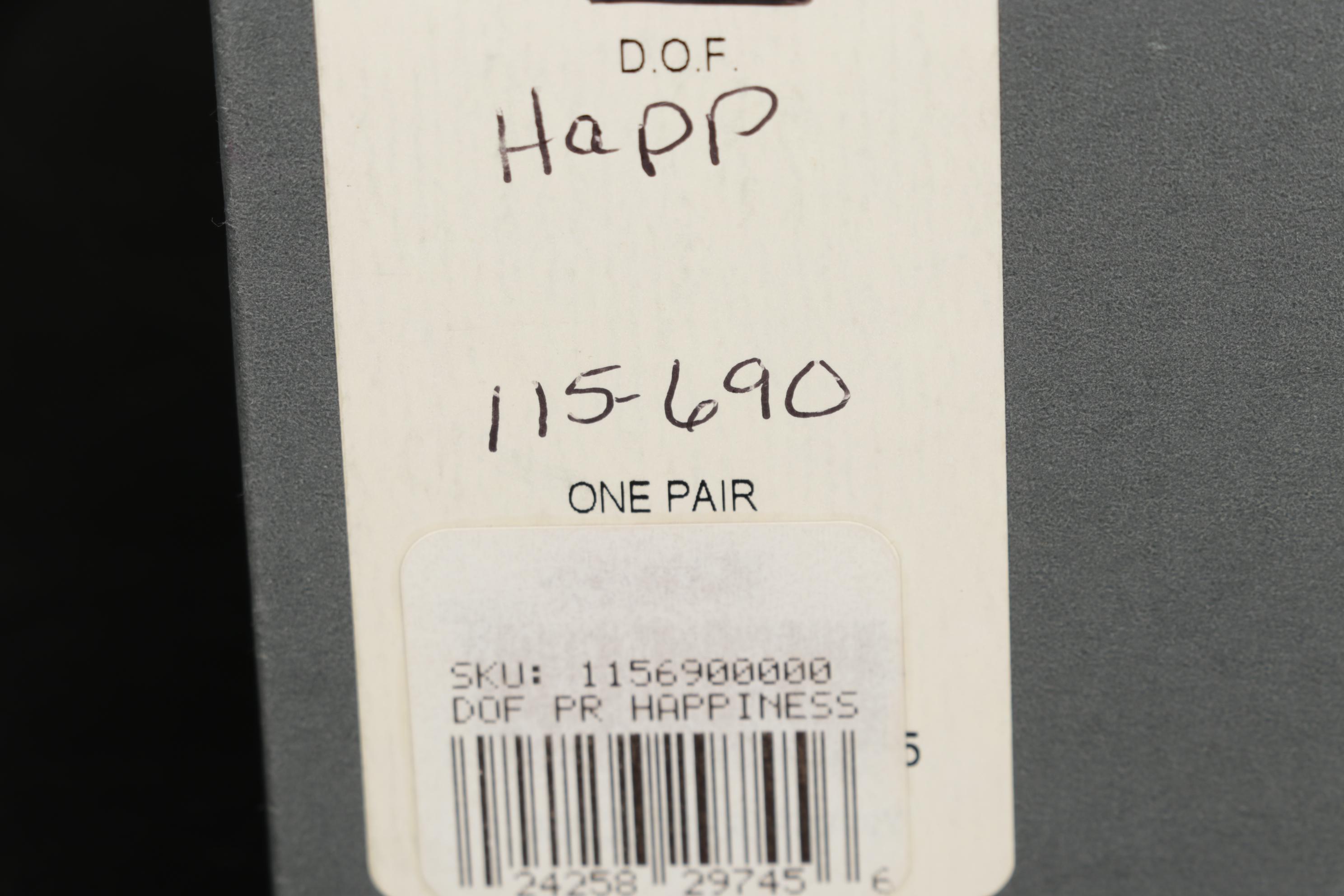 Waterford "Happiness" Millennium Series Double Old-Fashioned Glasses