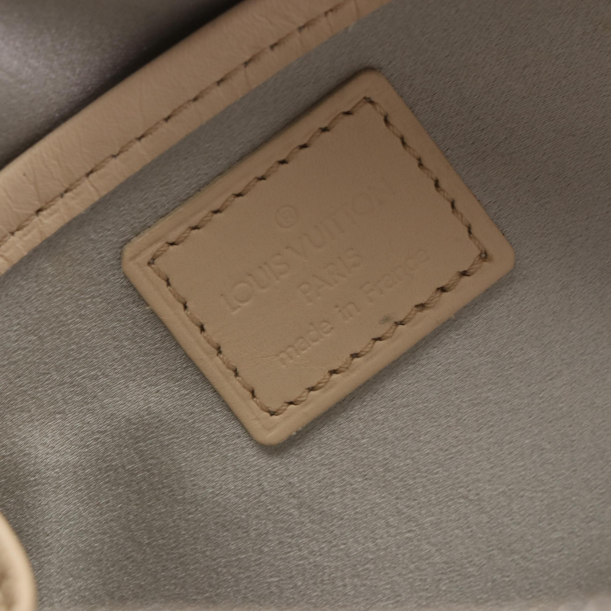 Louis Vuitton Limited Edition McKenna Bag in Gold Mini Lin Shine Canvas