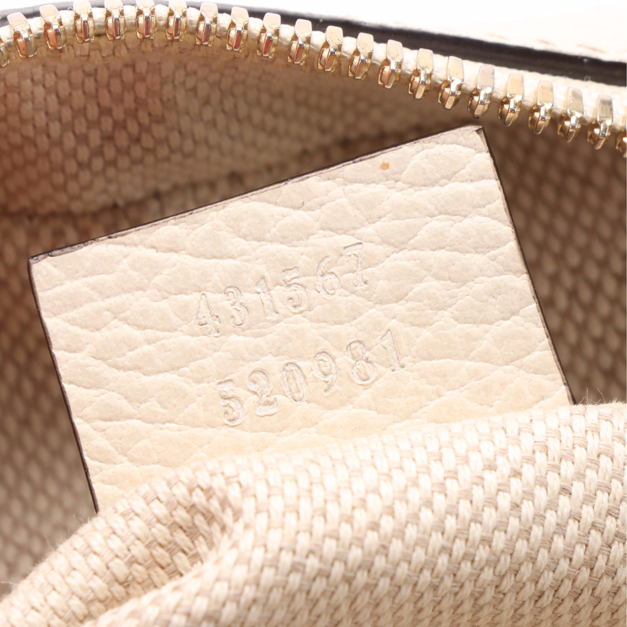 Gucci Soho Disco Crossbody Bag in Bicolor Grain Leather