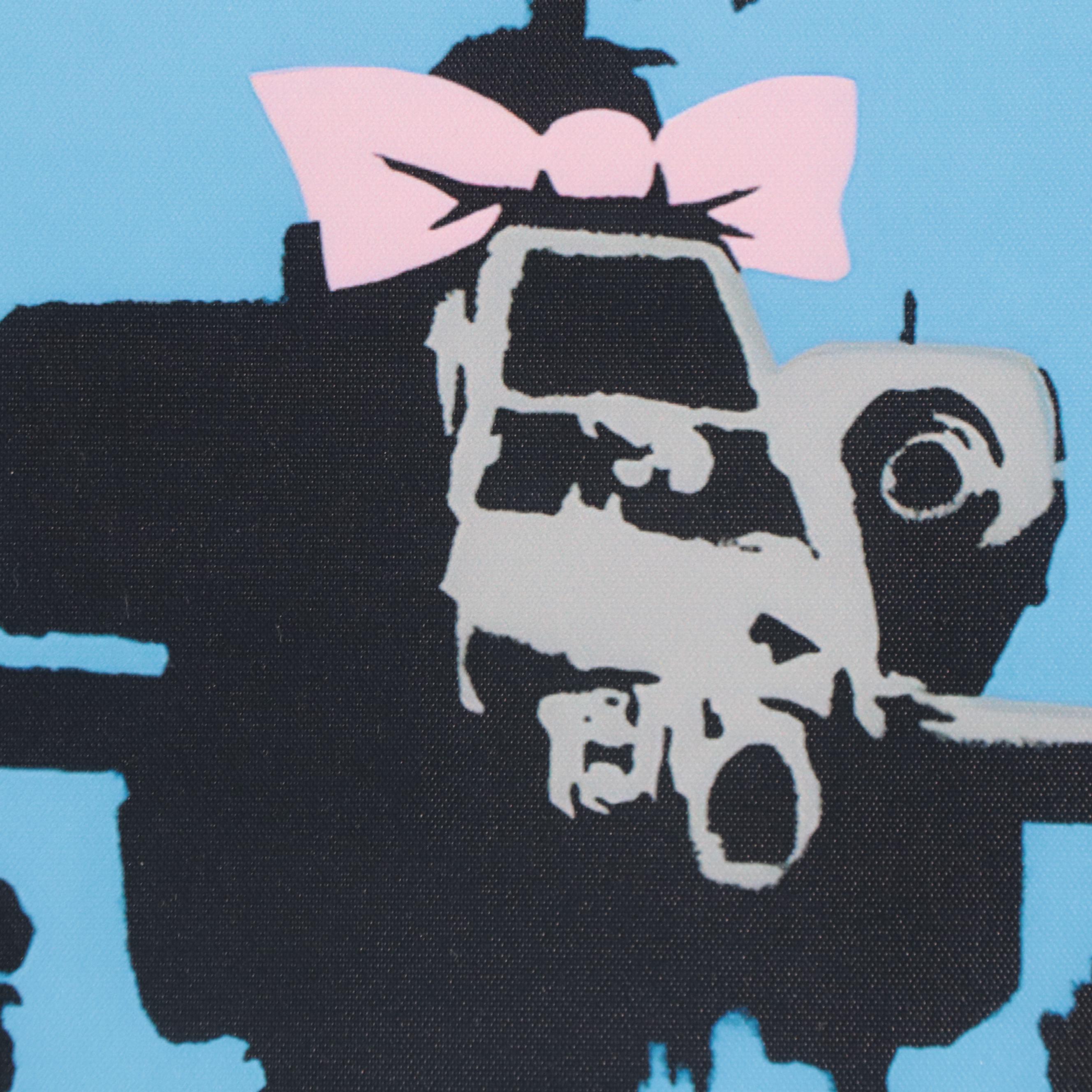 Giclée After Banksy "Happy Choppers," 21st Century