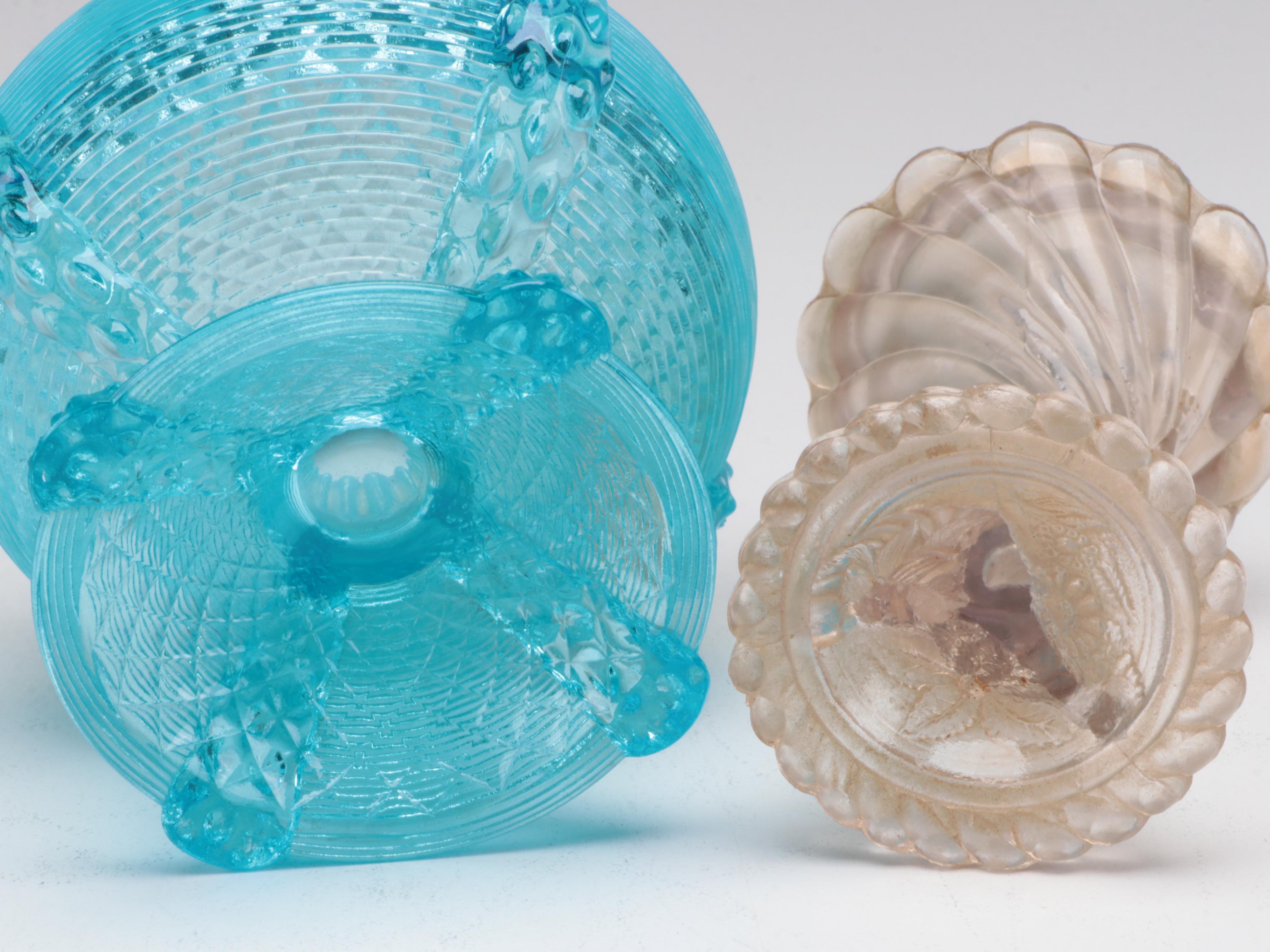 Fenton, Dugan with OtherBowls, Epergne, Vase and More Tableware