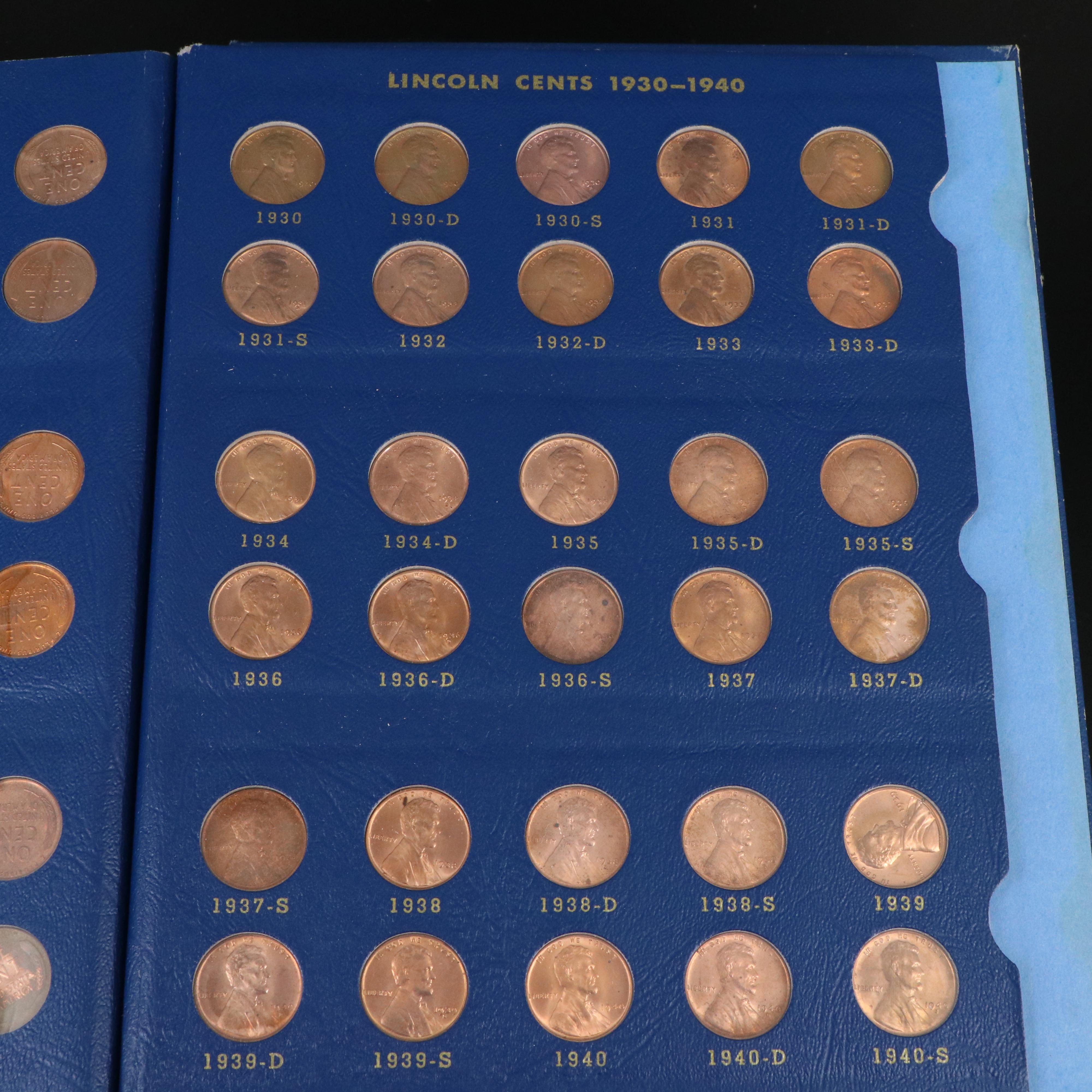 Nearly Complete Lincoln Cent Collection from 1909-1964