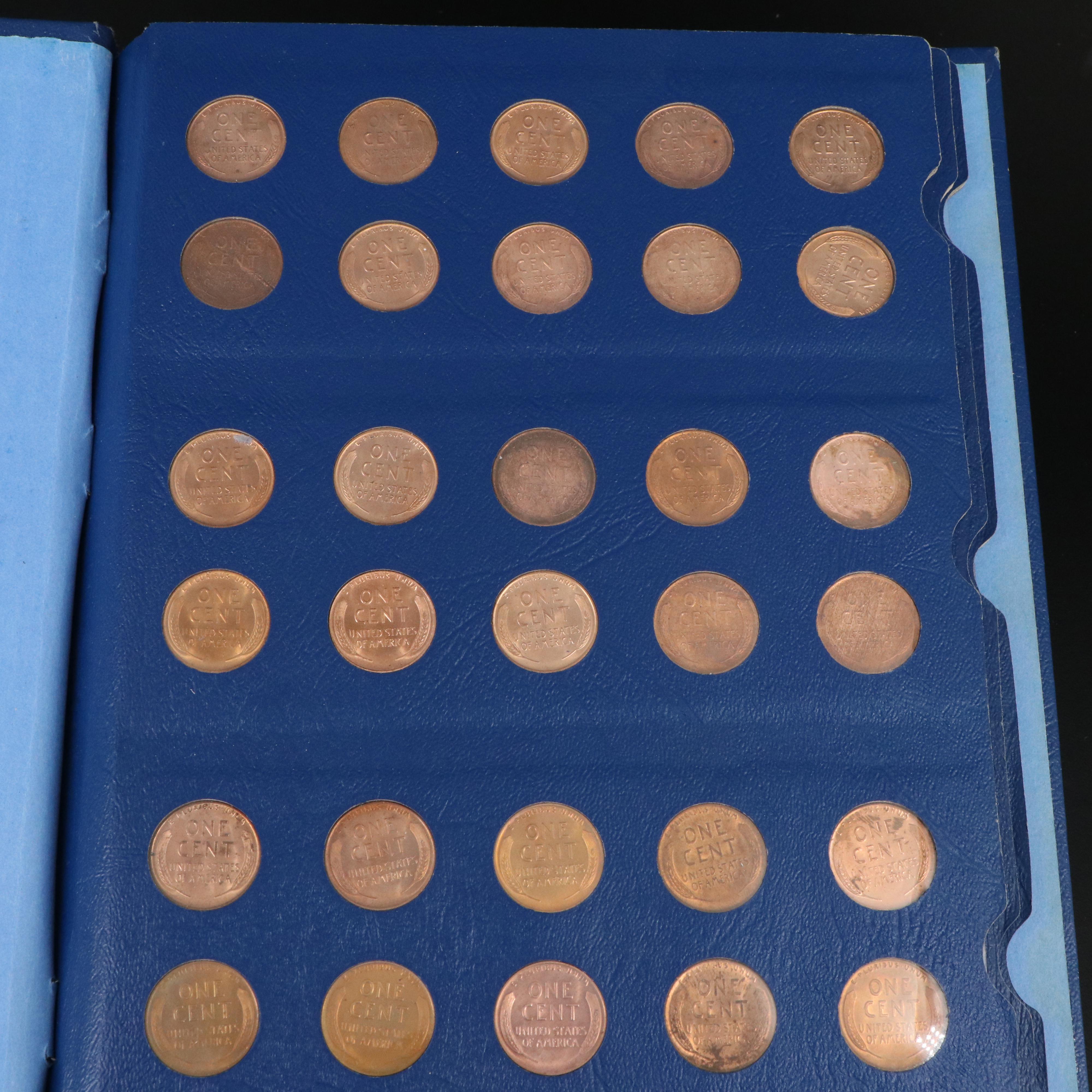 Nearly Complete Lincoln Cent Collection from 1909-1964
