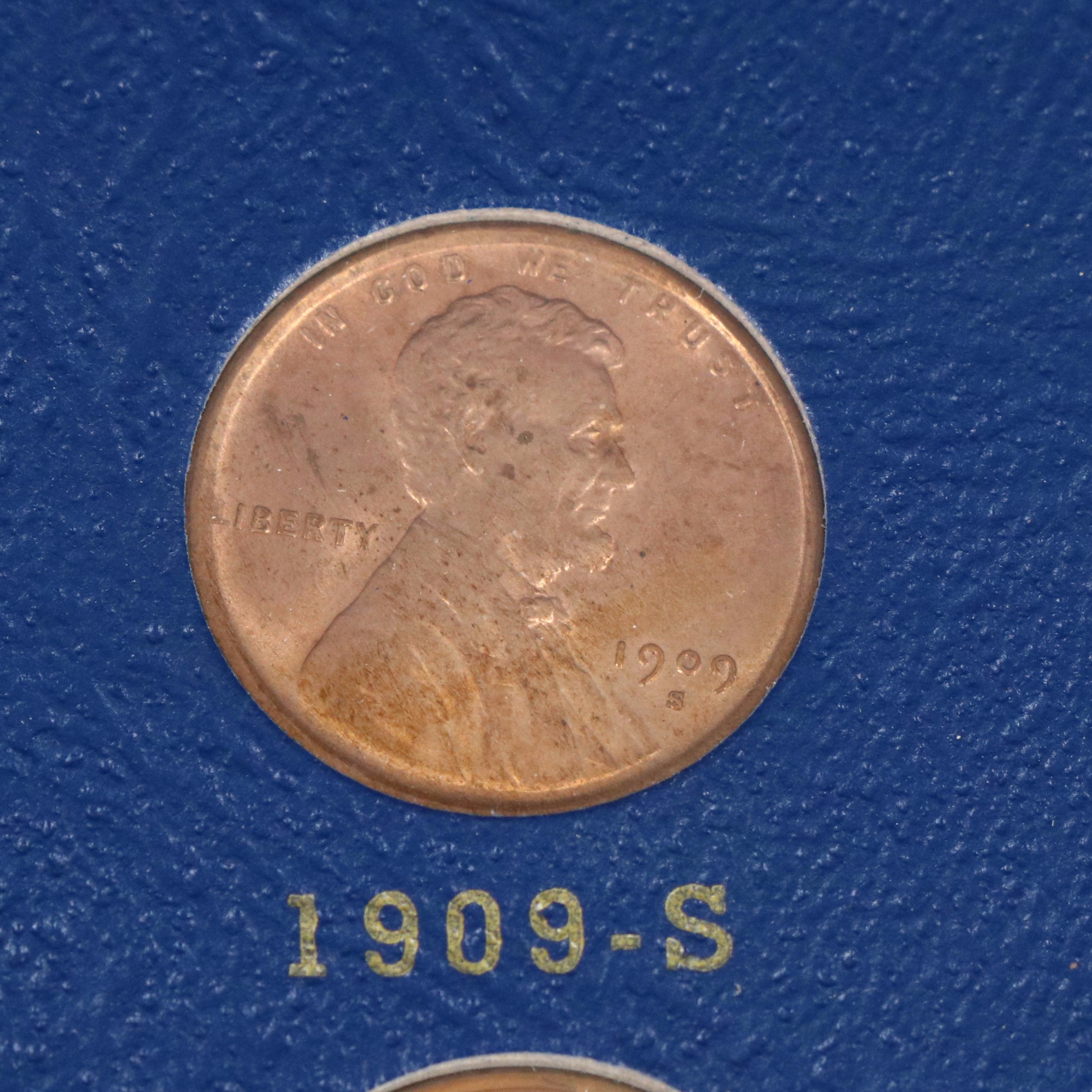 Nearly Complete Lincoln Cent Collection from 1909-1964
