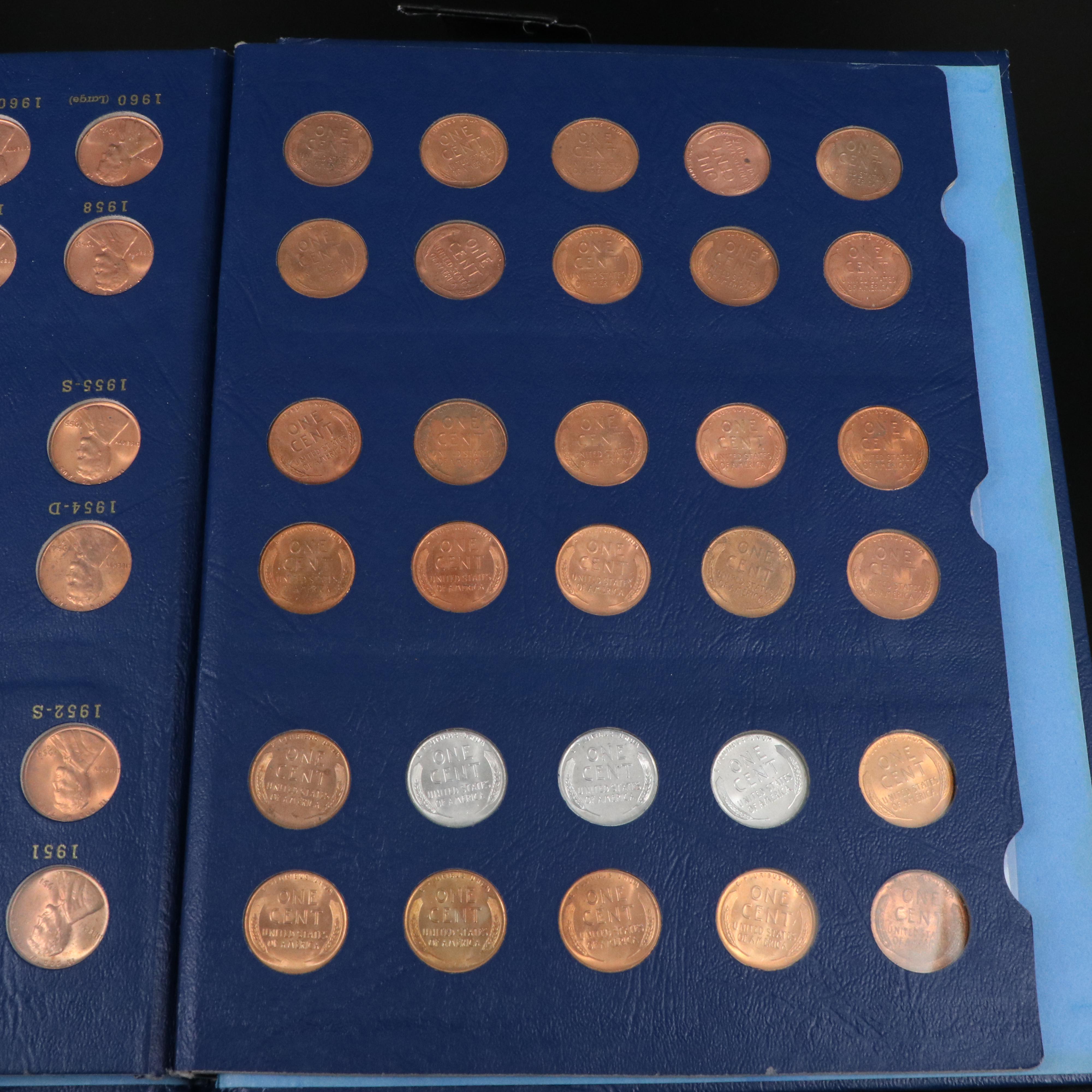 Nearly Complete Lincoln Cent Collection from 1909-1964