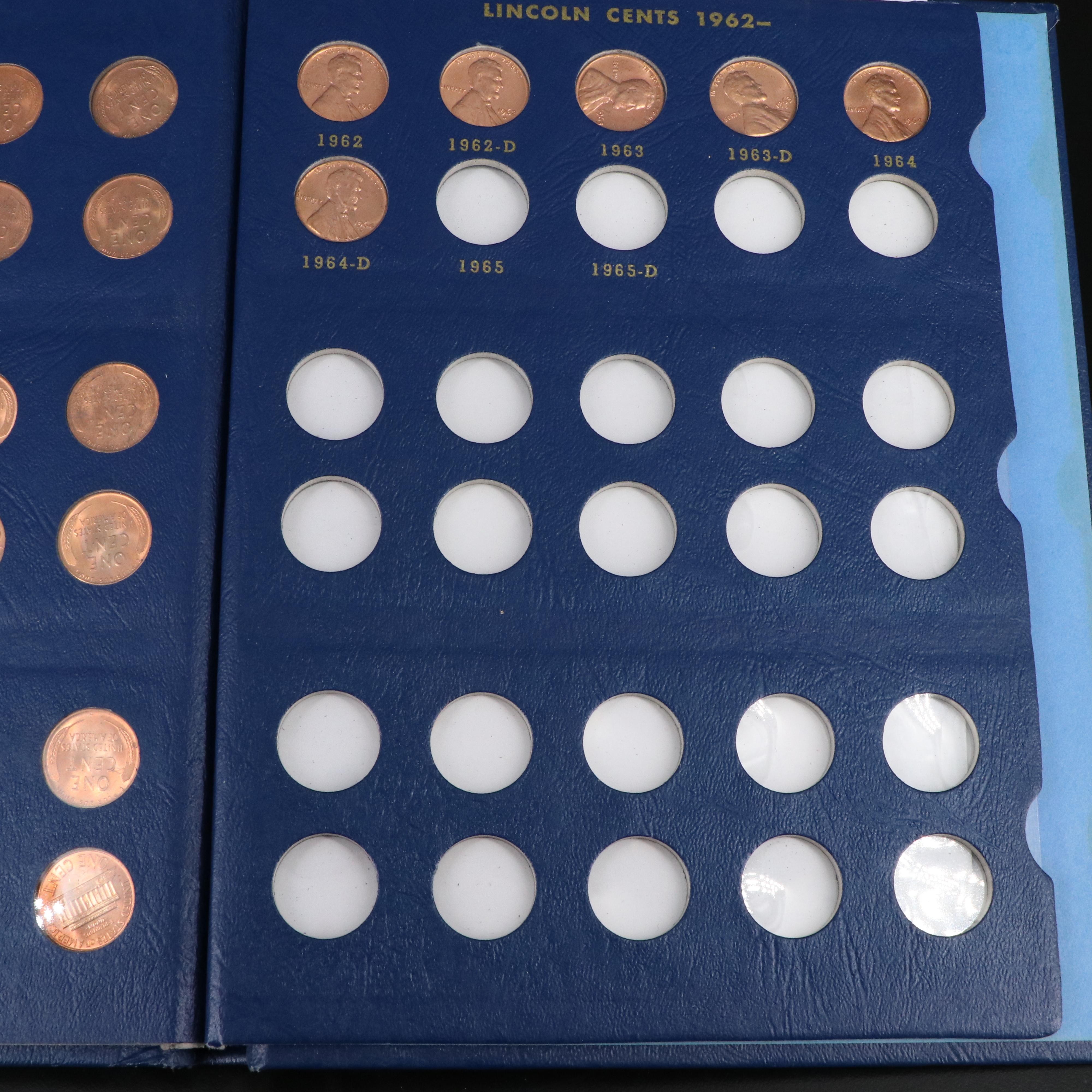 Nearly Complete Lincoln Cent Collection from 1909-1964