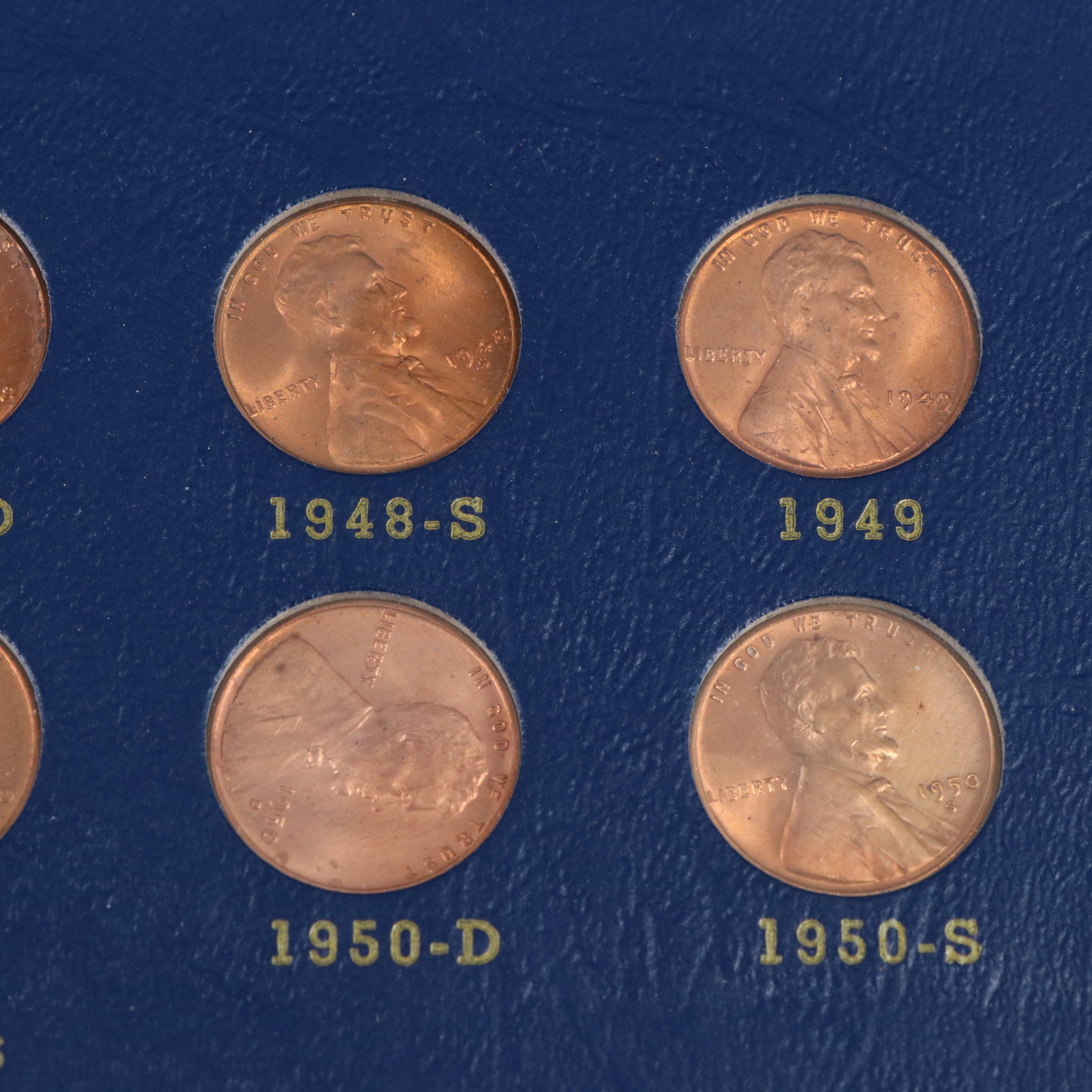 Nearly Complete Lincoln Cent Collection from 1909-1964