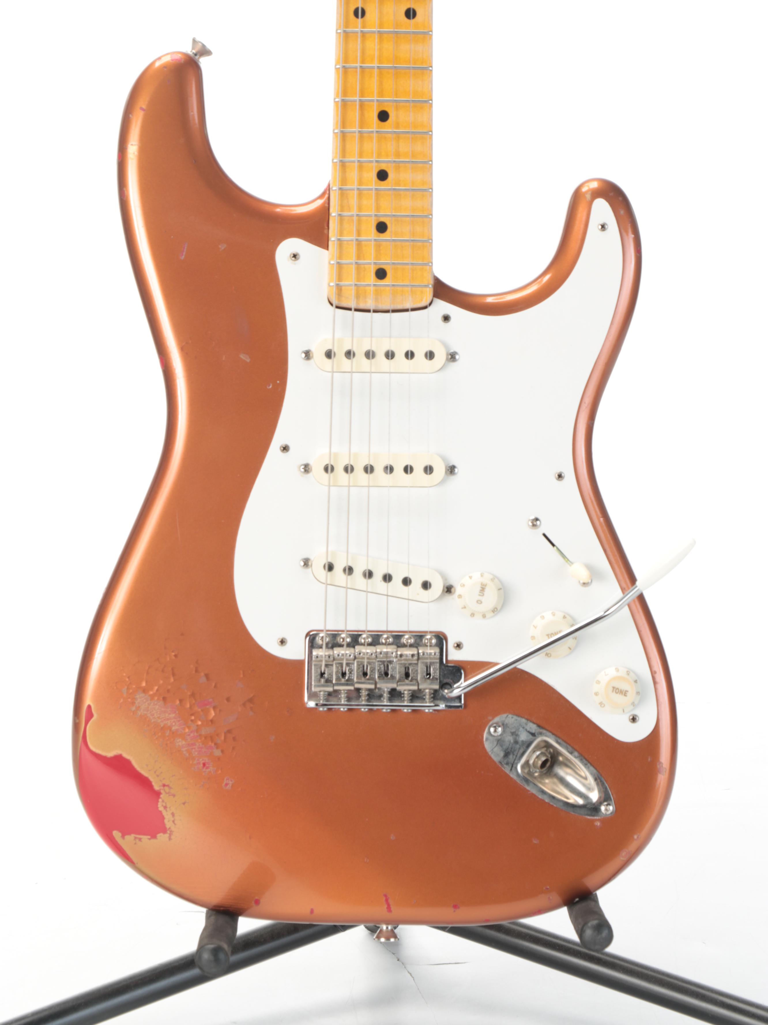 Fender Stratocaster Solid Body Right Handed Electric Guitar with Whammy Bar