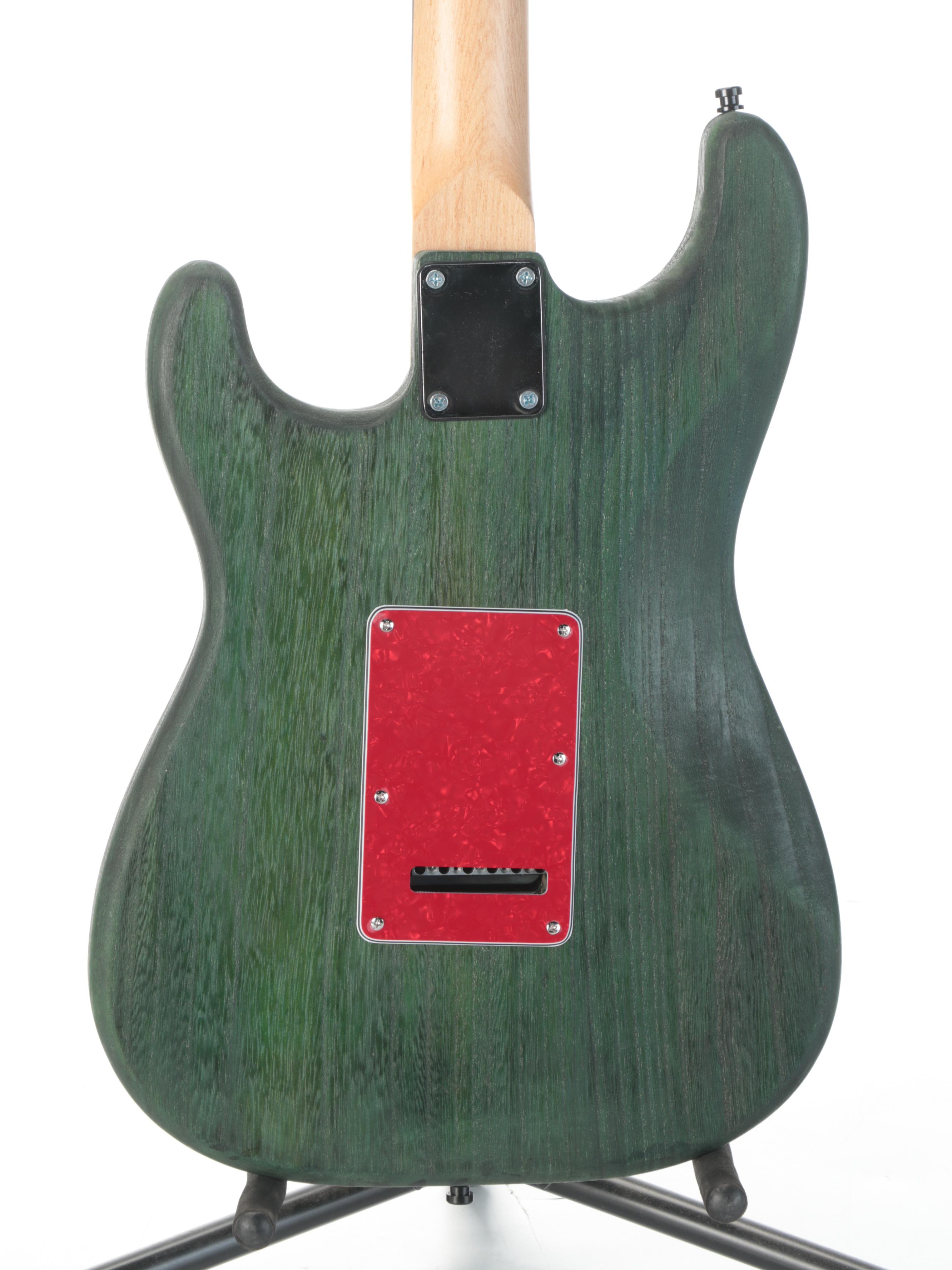 Solid Body Electric Guitar with Whammy Bar and Fender Stratocaster Neck