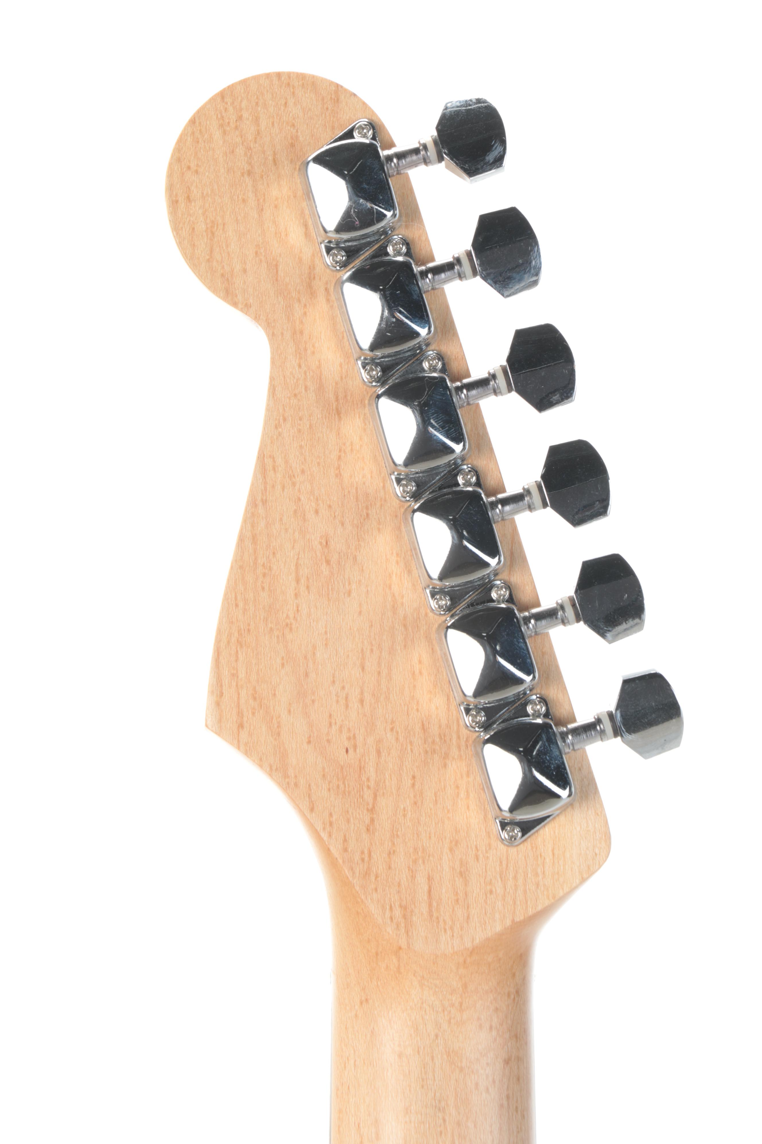 Solid Body Electric Guitar with Whammy Bar and Fender Stratocaster Neck