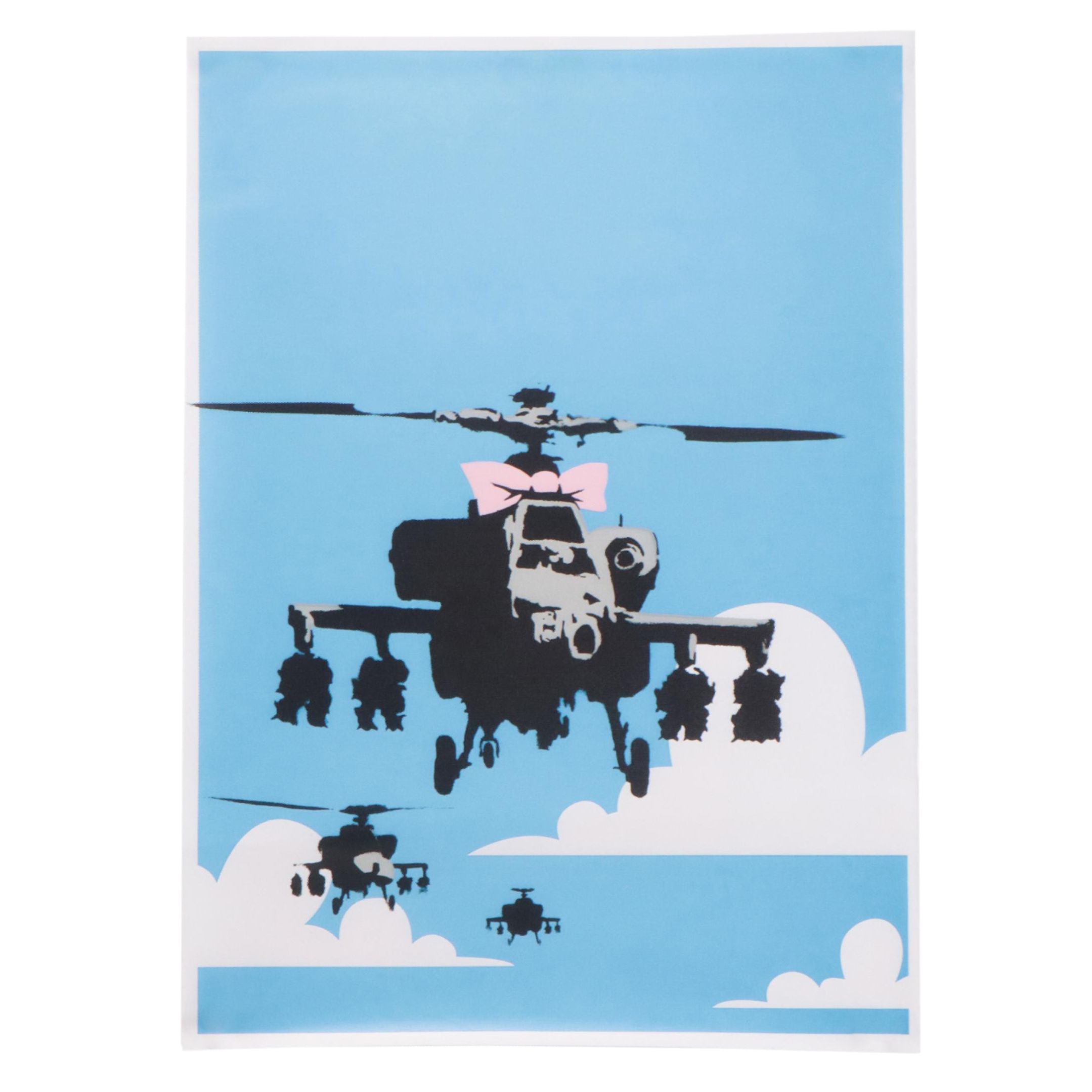 Giclée After Banksy "Happy Choppers," 21st Century