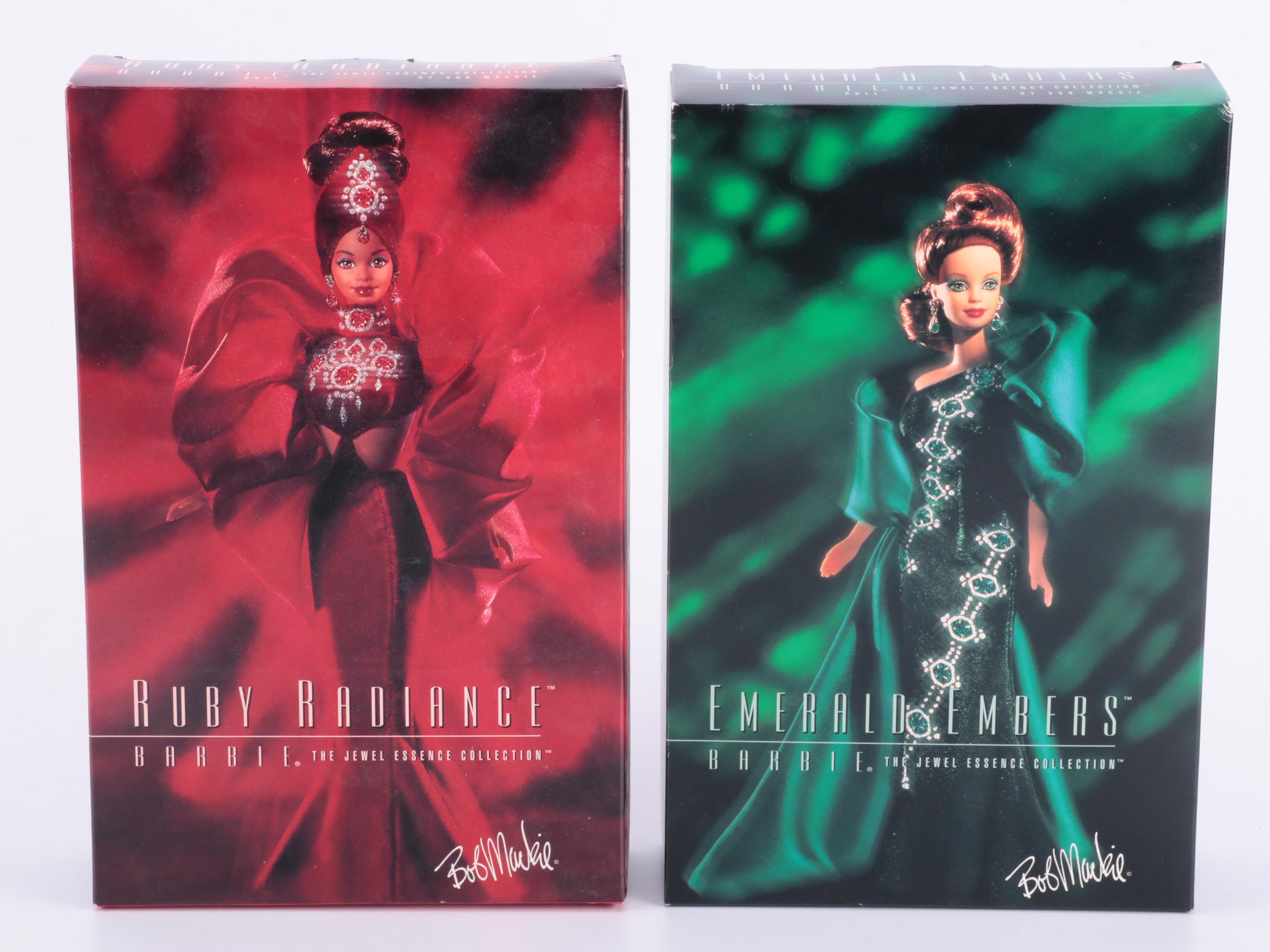 Bob Mackie for Mattel Barbie "Amethyst Aura," "Ruby Radiance," and More