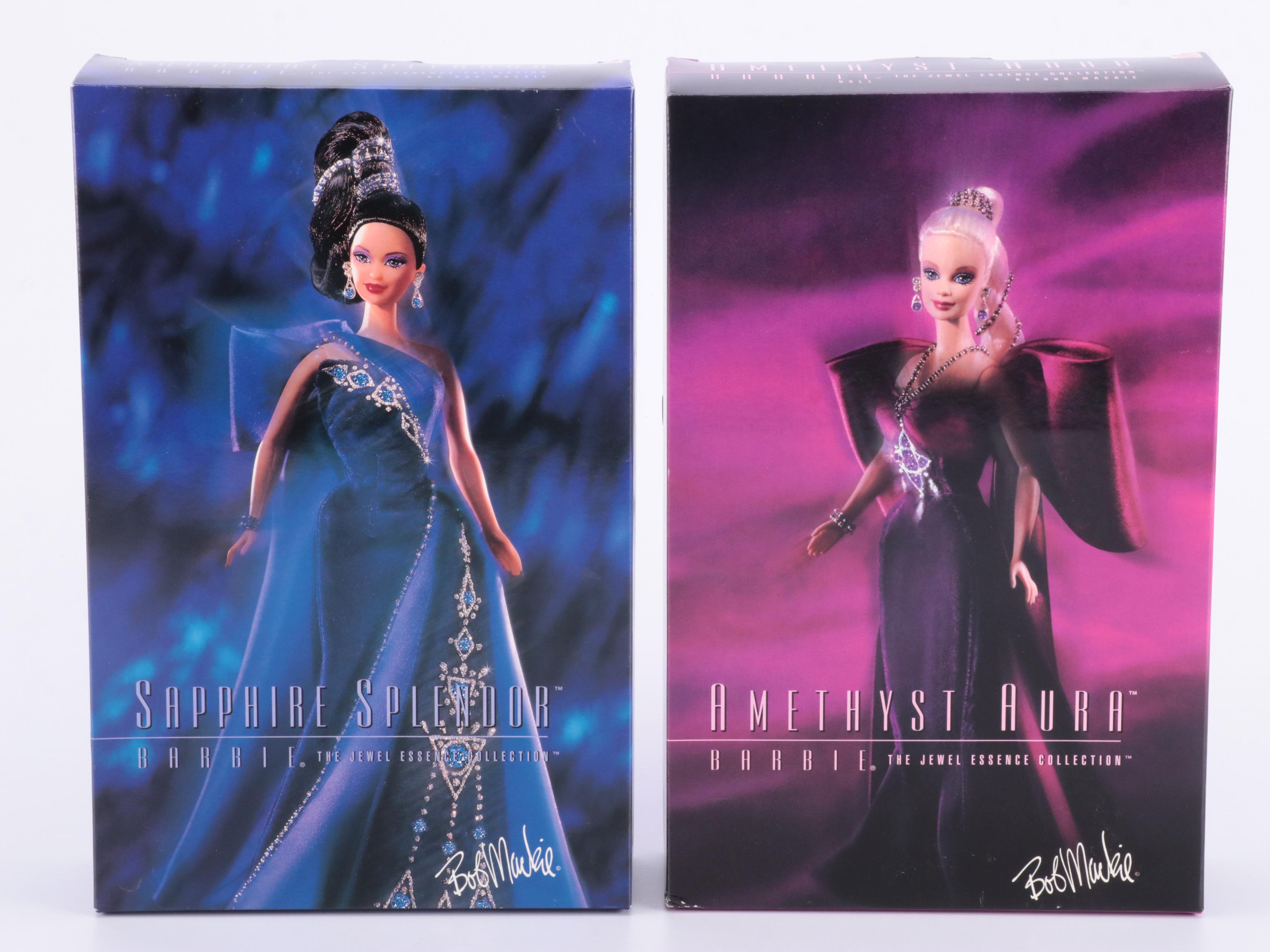 Bob Mackie for Mattel Barbie "Amethyst Aura," "Ruby Radiance," and More