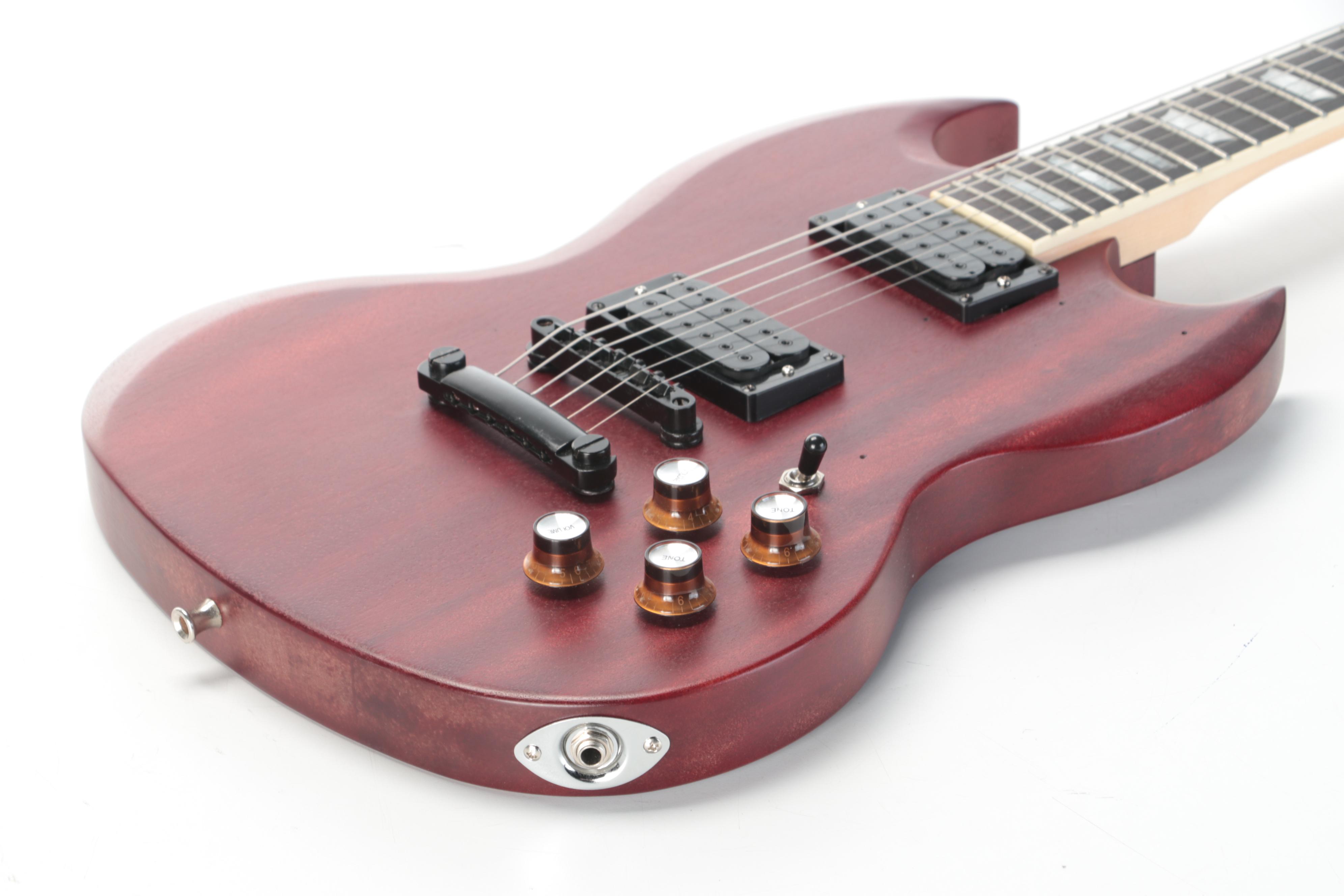 Solid Body Right Handed Electric Guitar