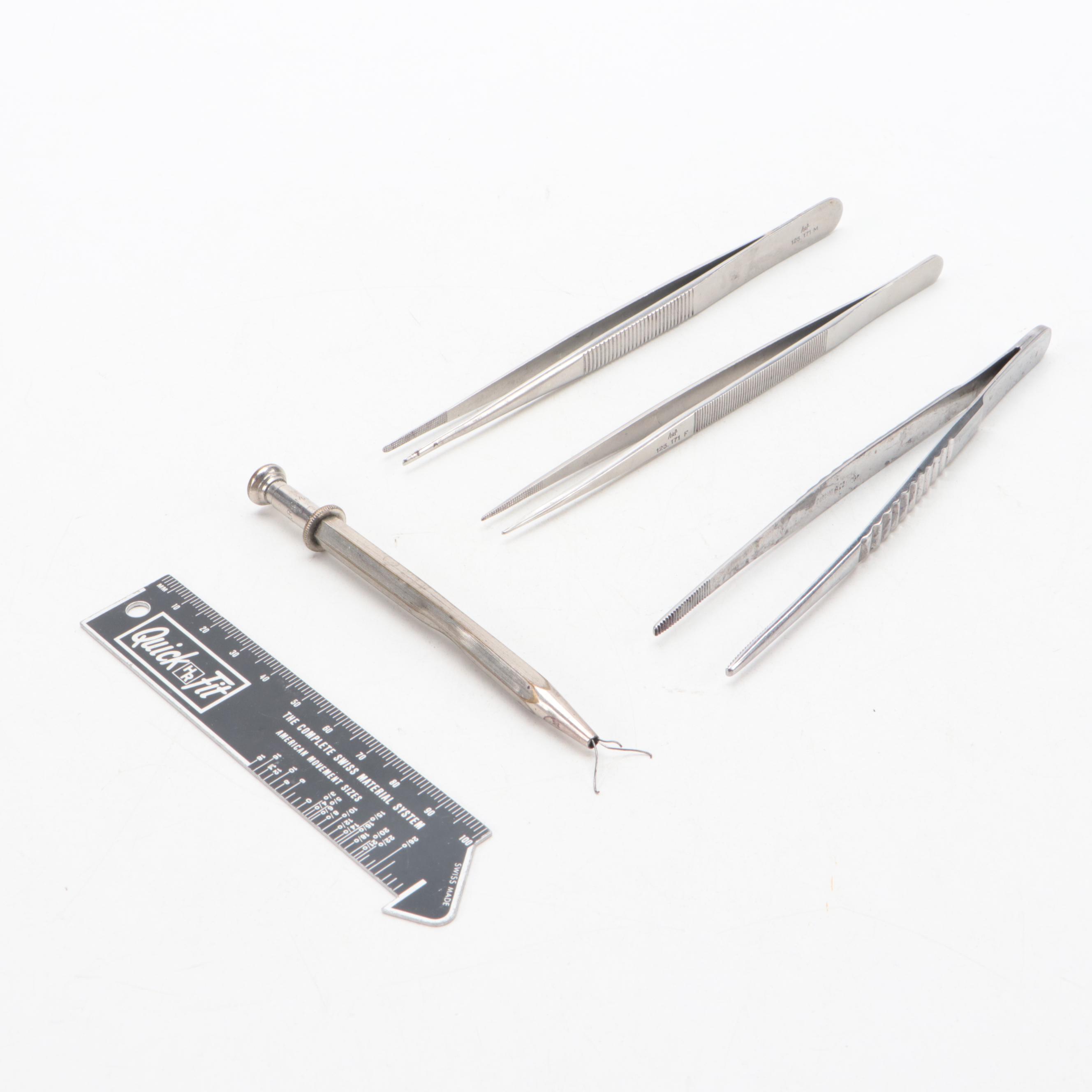 Quad Mesh Watch Band Cutting Tool with RS Mizar Diamond Tester and More