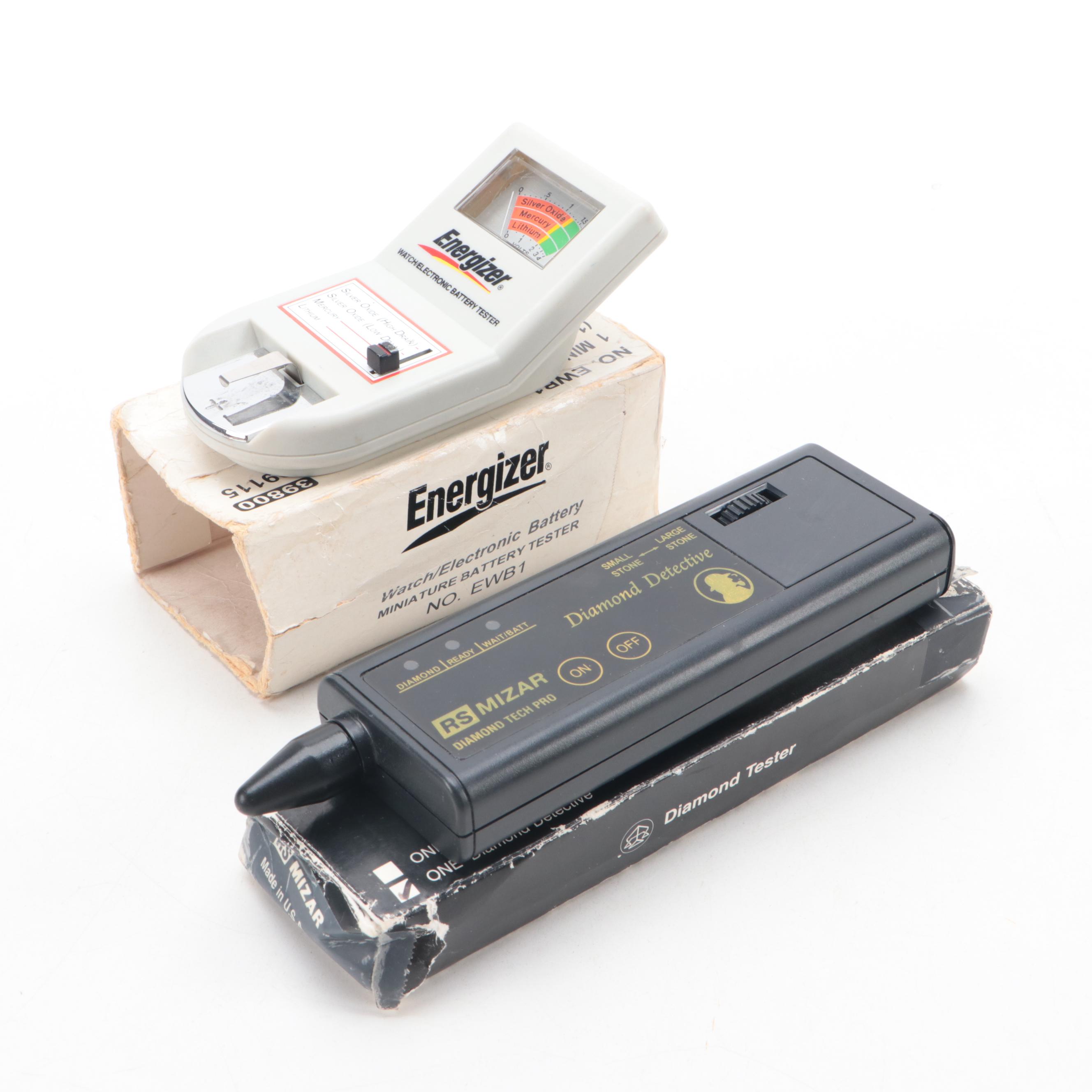 Quad Mesh Watch Band Cutting Tool with RS Mizar Diamond Tester and More