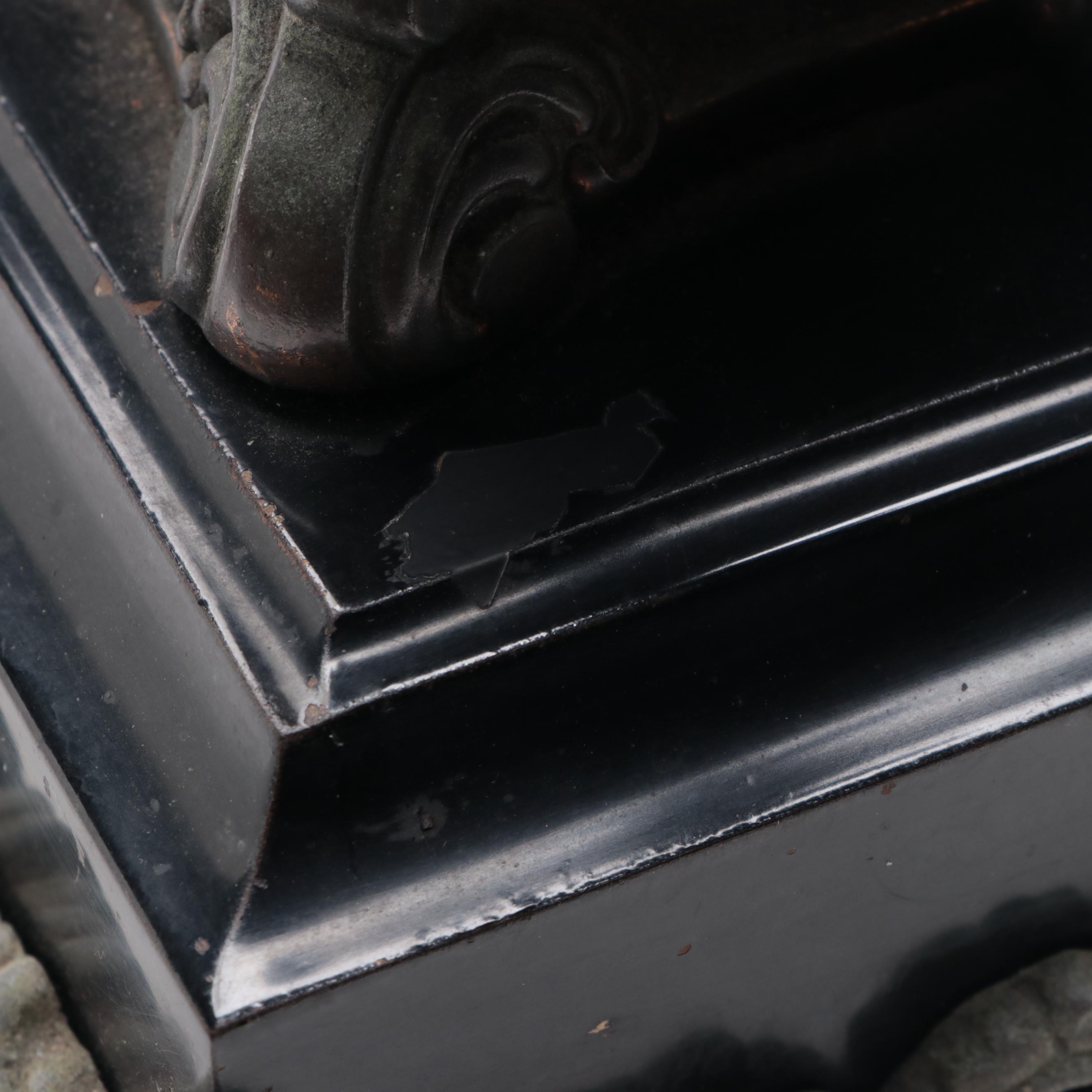 New Haven Clock Co. Ivanhoe Figurial Mantel Clock, Late 19th/ Early 20th C.