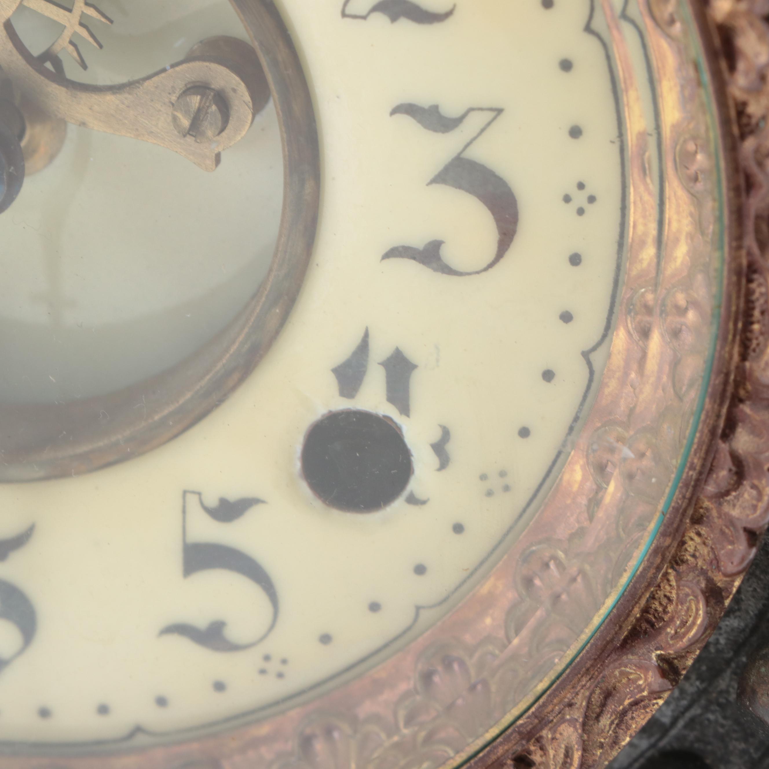 New Haven Clock Co. Ivanhoe Figurial Mantel Clock, Late 19th/ Early 20th C.