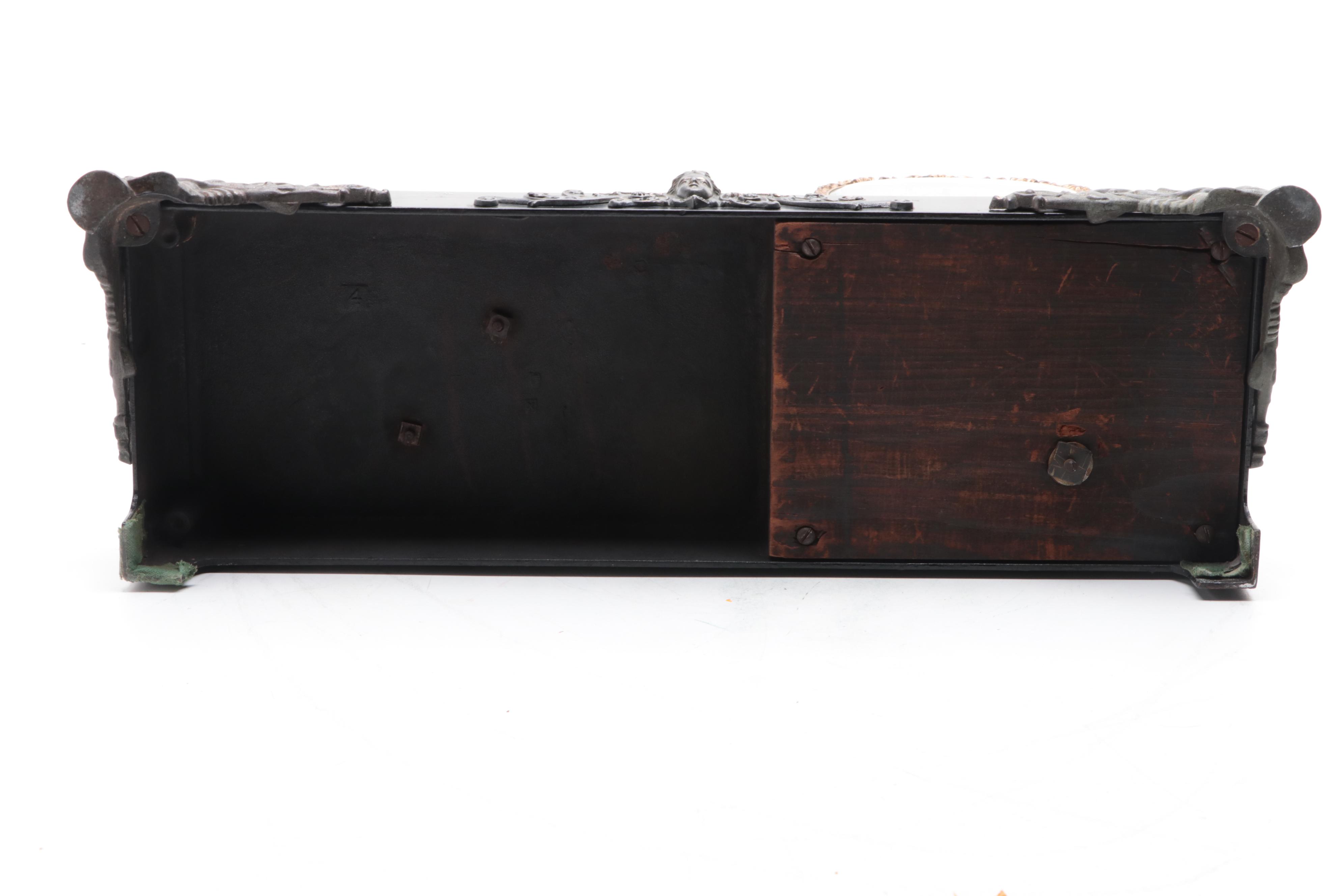 New Haven Clock Co. Ivanhoe Figurial Mantel Clock, Late 19th/ Early 20th C.