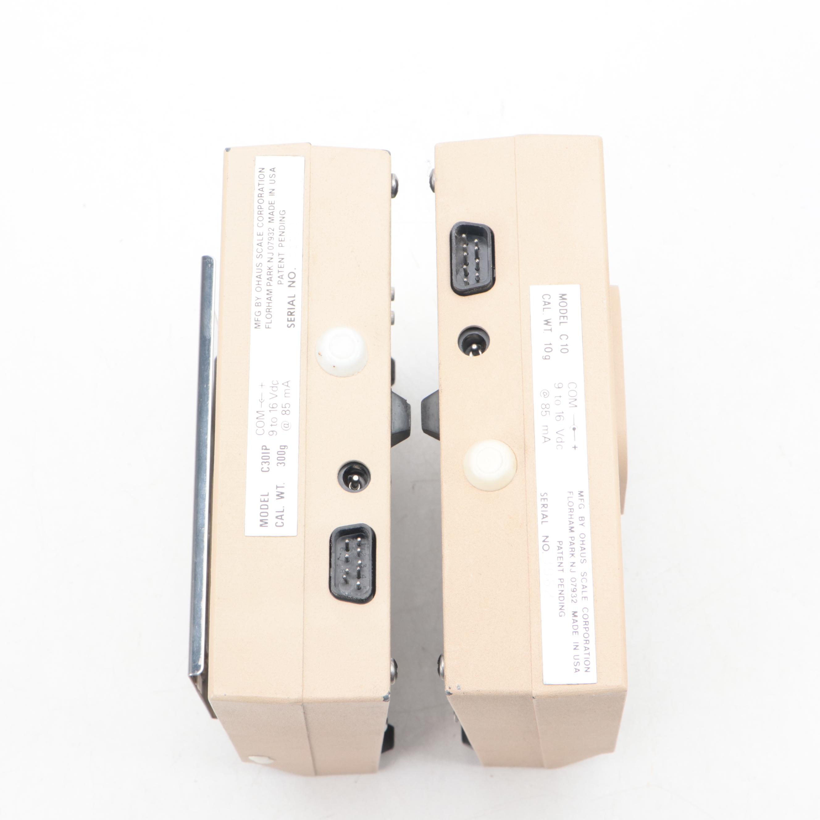 Ohaus Scale Corporation Port-O-Gram Scales with LR Ultrasonic Cleaners