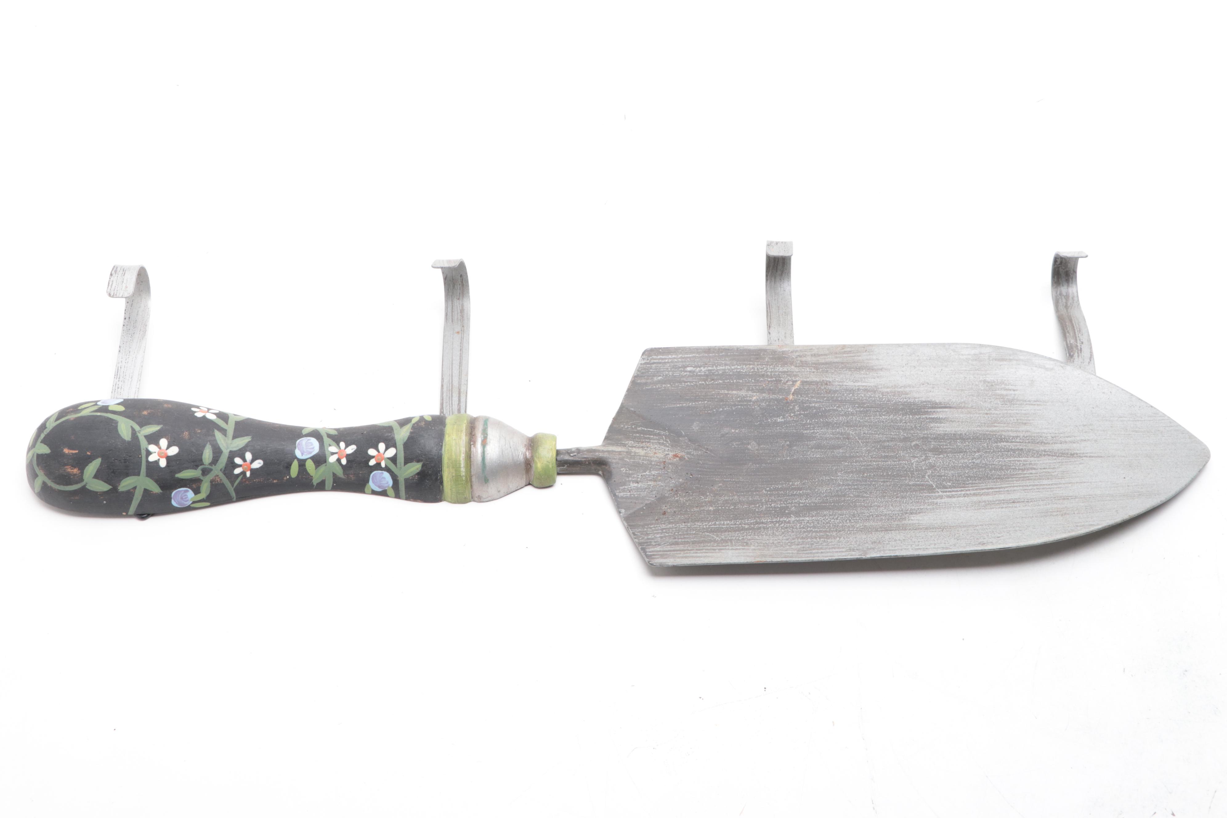 Ceramic Strawberry Pot with Wall Hook, Watering Can, and More