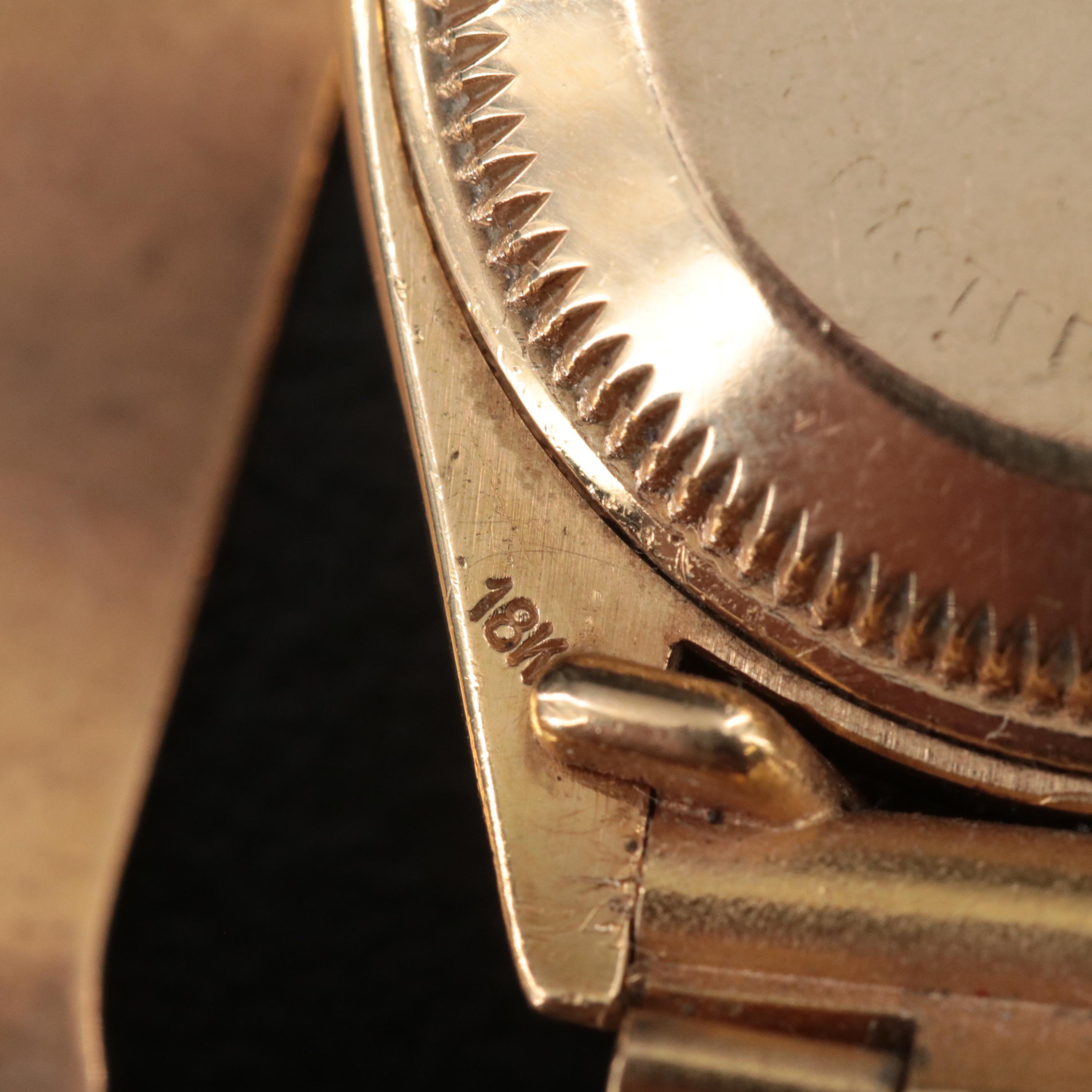 1980 Rolex Custom Diamond Datejust President Band Watch