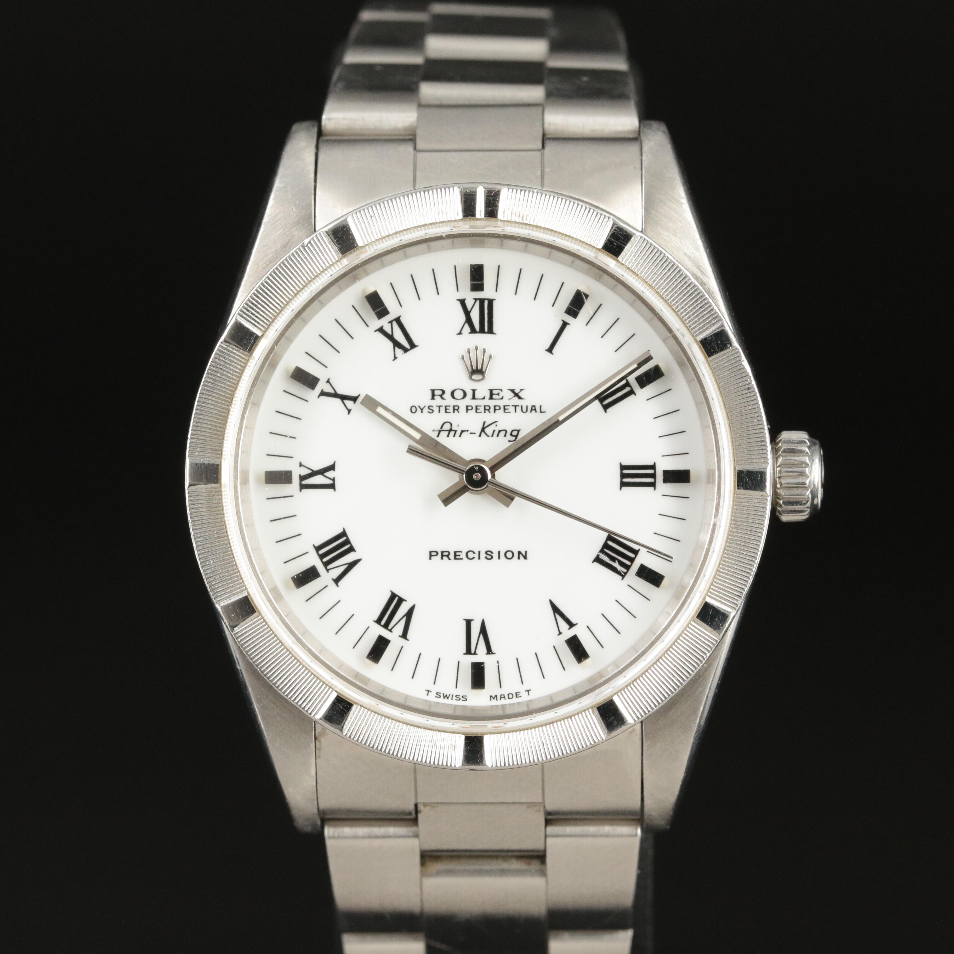 1996 Rolex Oyster Perpetual Air-King Precision Watch