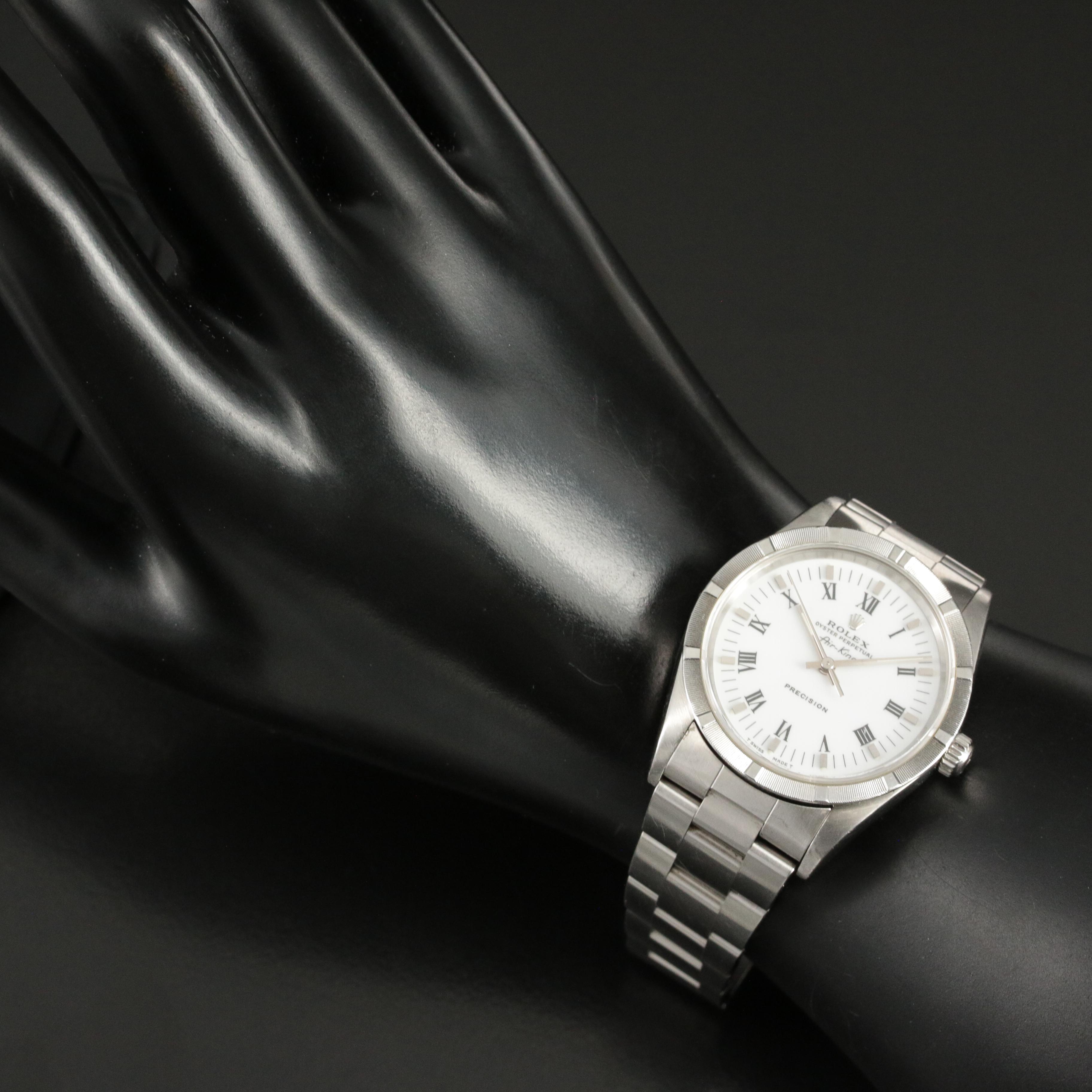 1996 Rolex Oyster Perpetual Air-King Precision Watch