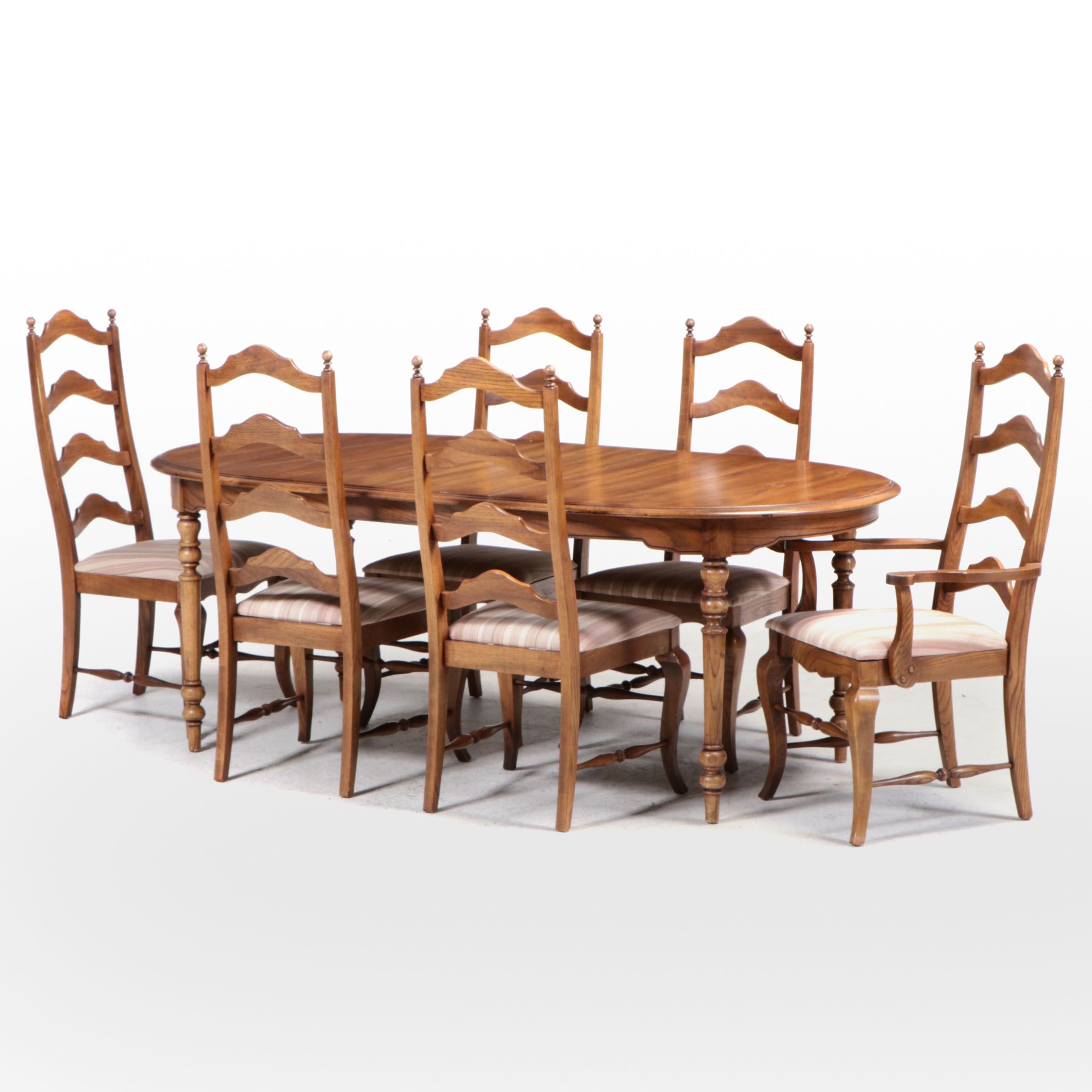 Broyhill Oak Dining Set