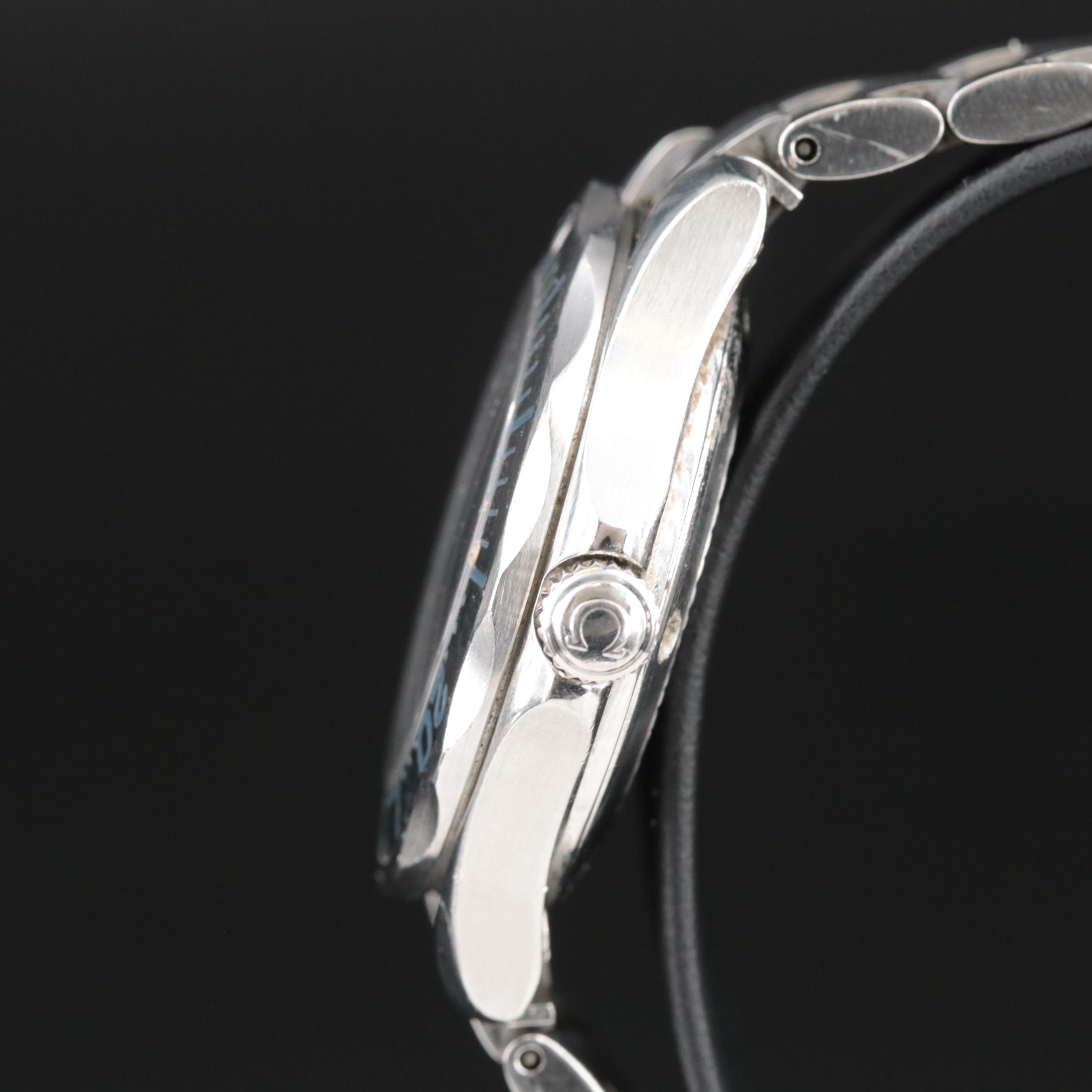 1998 Omega Seamaster Professional Stainless Steel Watch