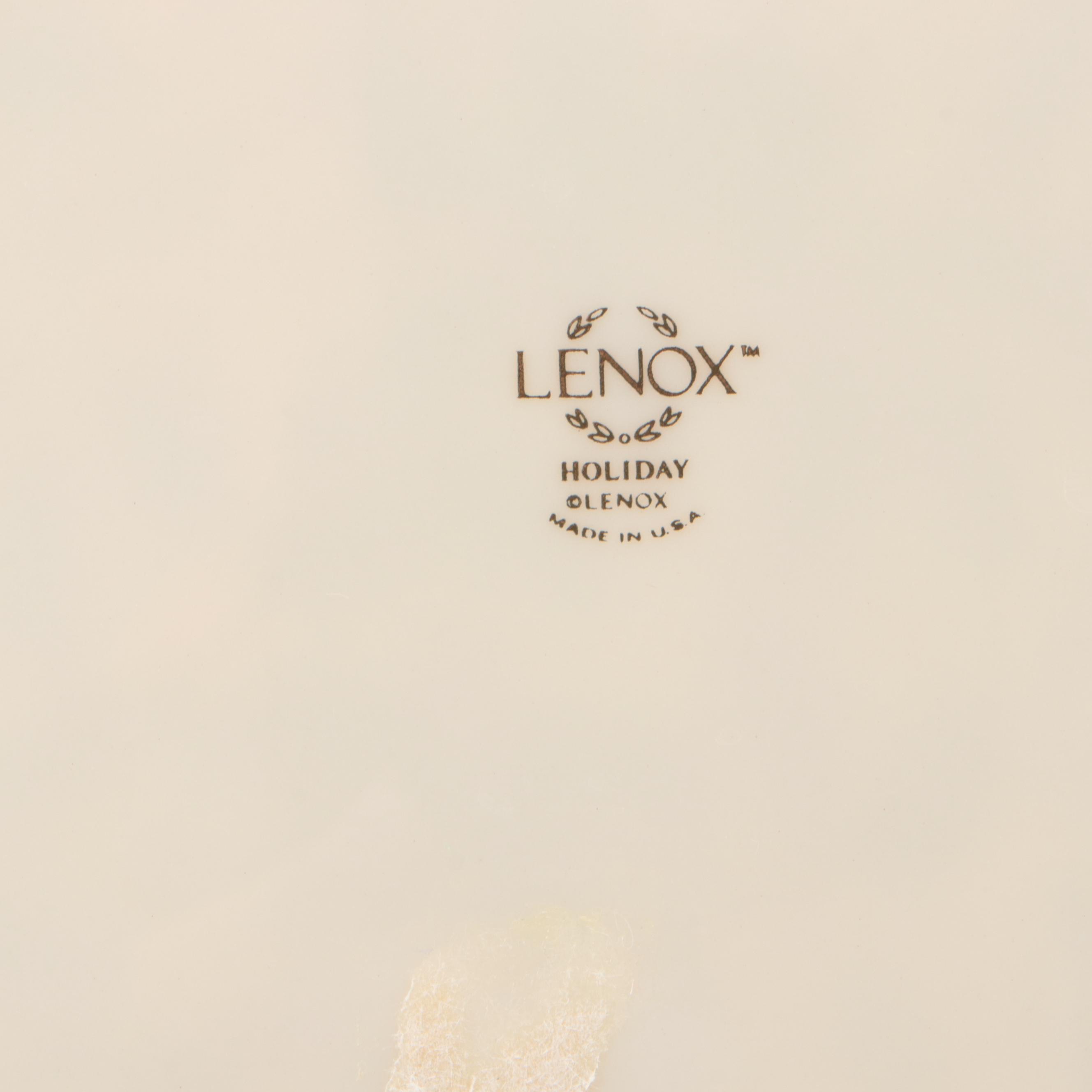 Lenox "Holiday" Porcelain Dinnerware and Table Accessories