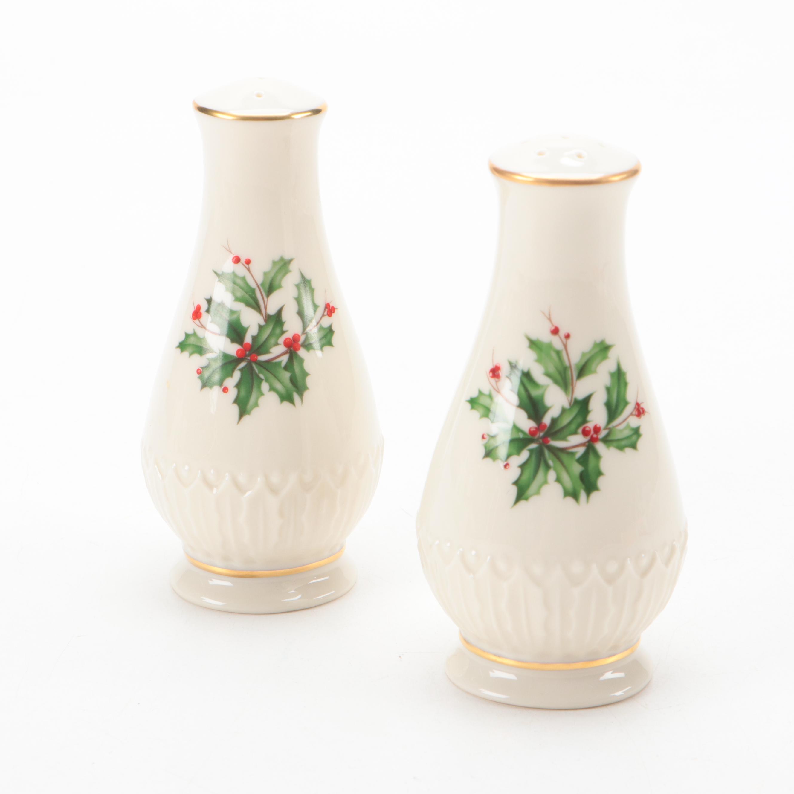 Lenox "Holiday" Porcelain Dinnerware and Table Accessories
